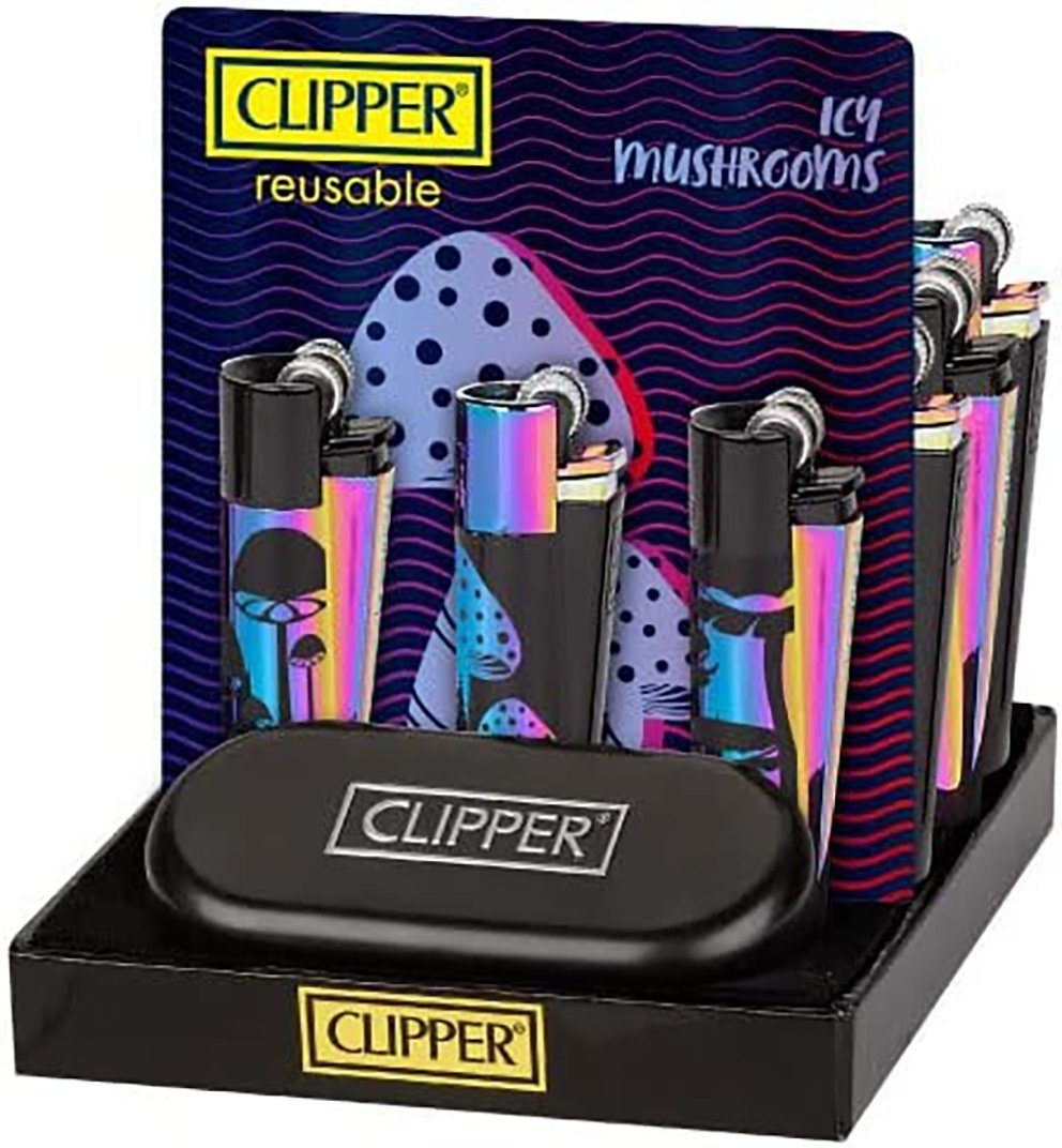CLIPPER Feuerzeug Clipper Feuerzeug VOLLMETALL Spezial Edition Limited Clipper Pfeifen