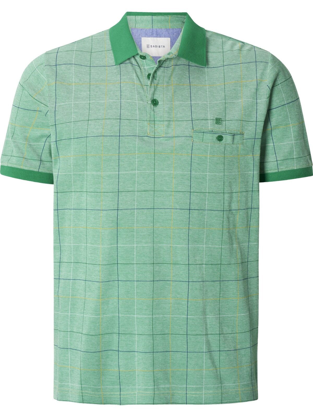 Babista Poloshirt ERANDIR mit feinem Karomuster