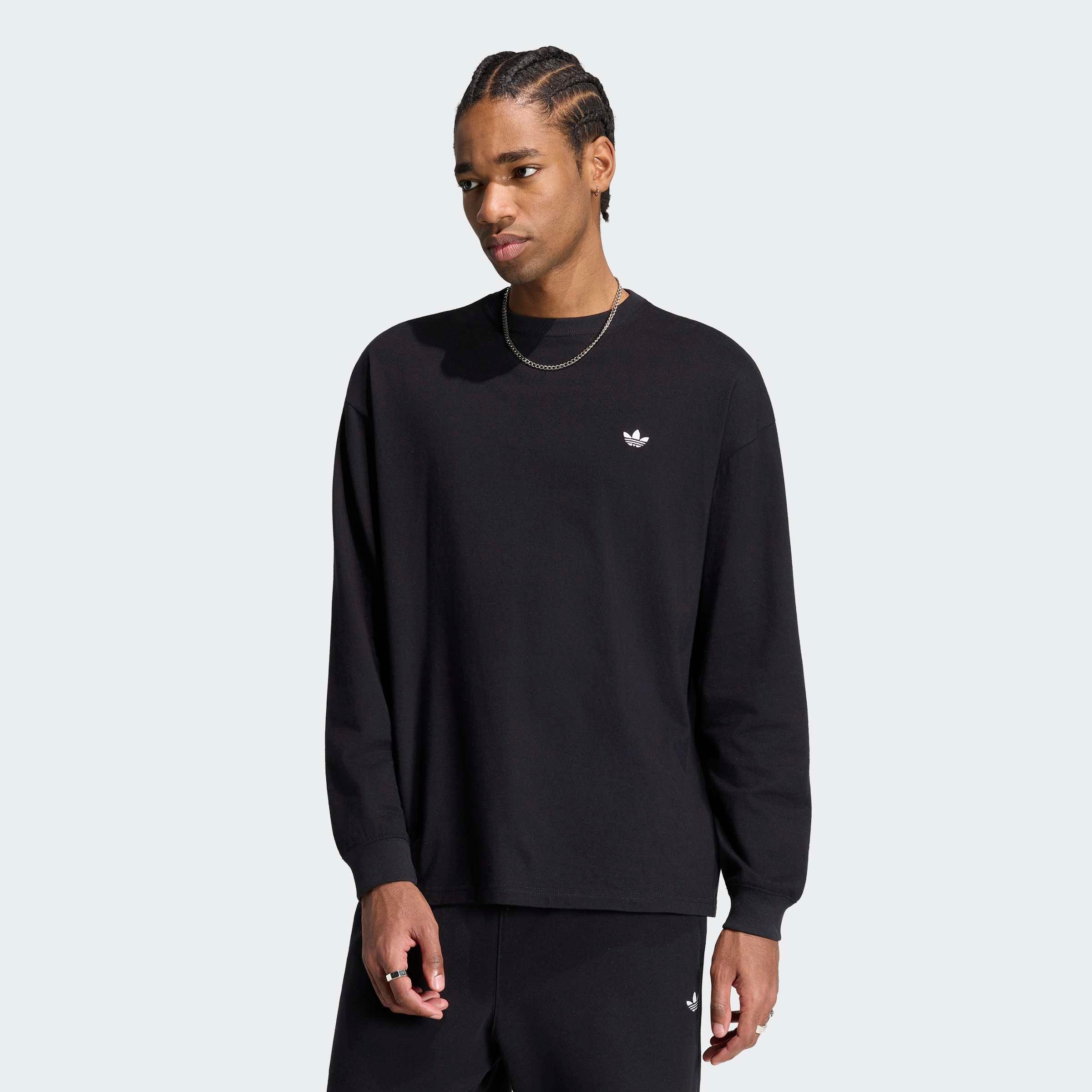 adidas Originals T-Shirt ESS LS TEE mit Rundhalsausschnitt, in normaler Länge, Kurzarmdesign