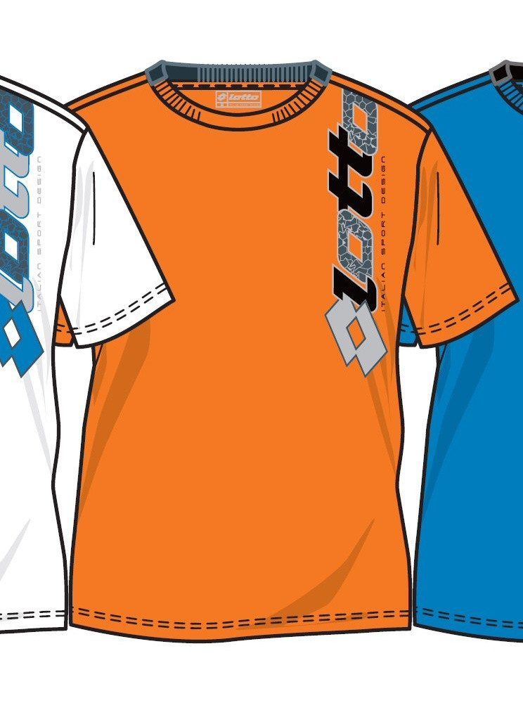 Lotto T-Shirt Gilles orange Herren