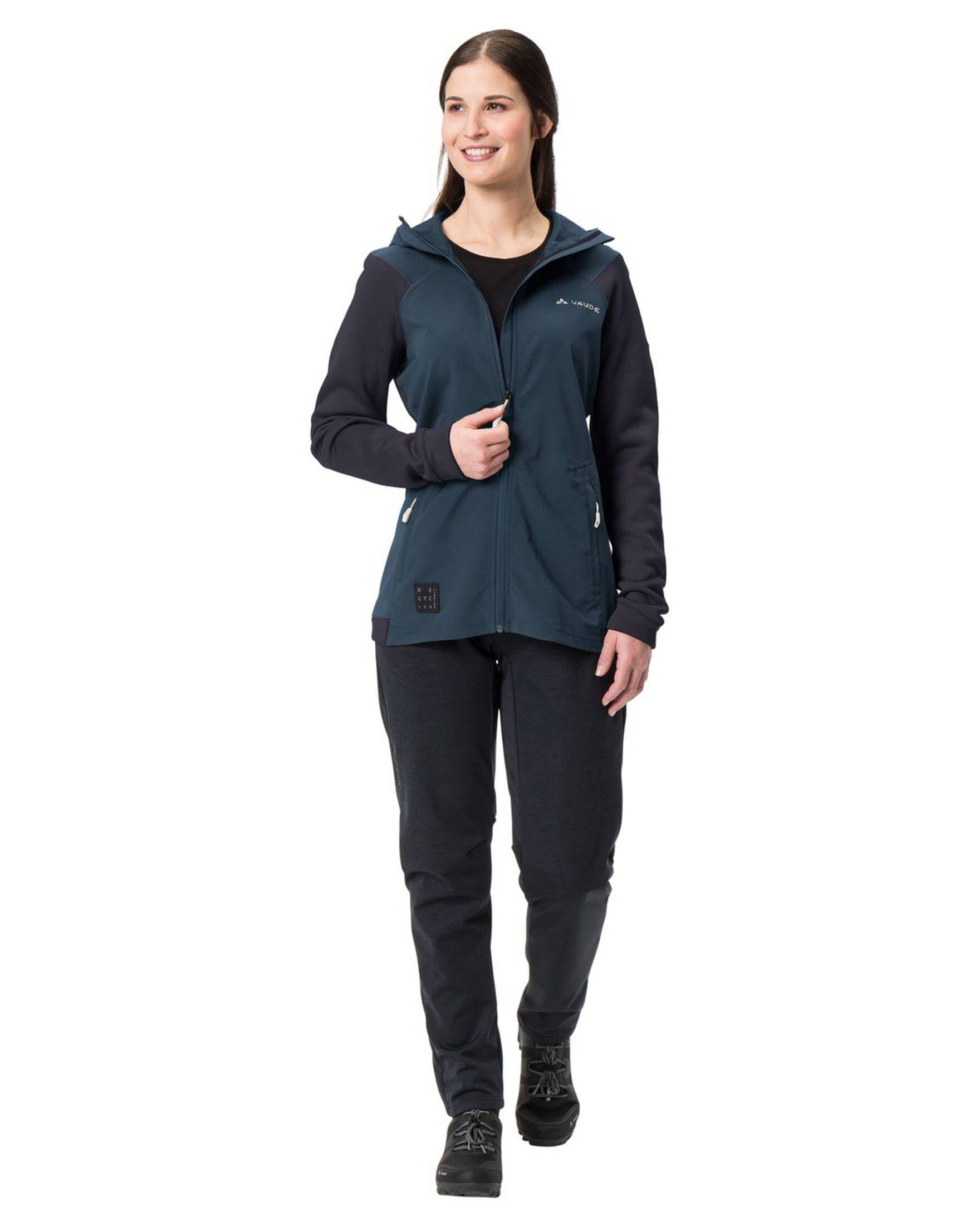 VAUDE Fleecejacke Damen Fahrrad-Fleecejacke nachtblau TREMALZO (301)