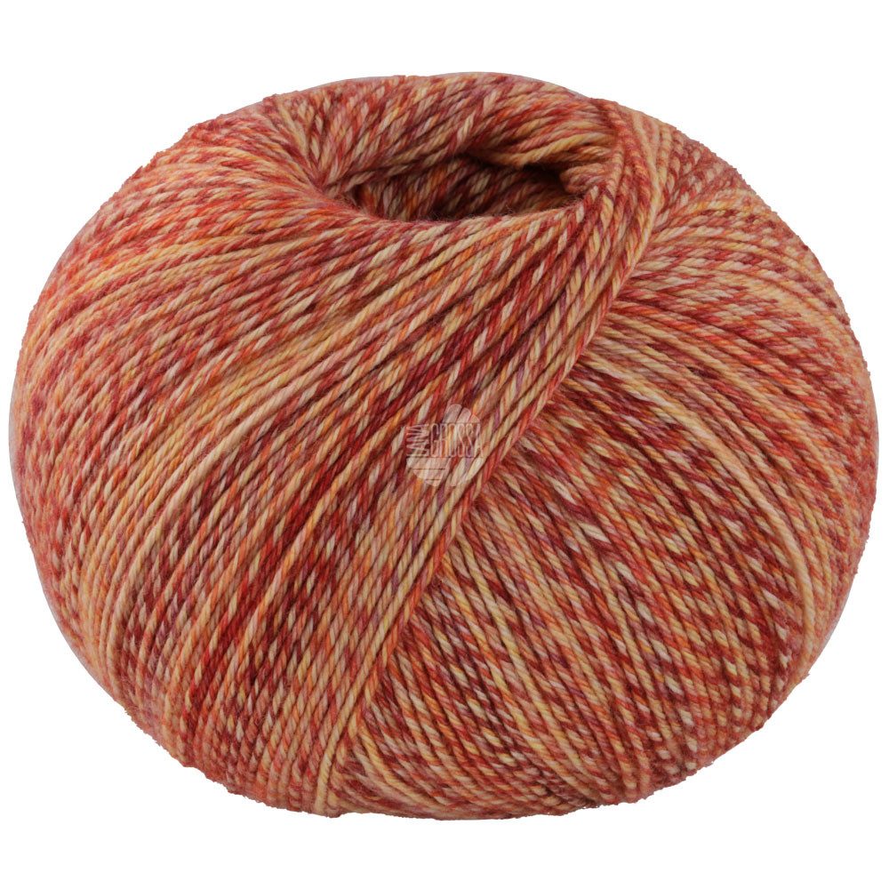 LANA GROSSA VINTAGE SOCKS Häkelwolle, 400 m (hochwertige 4-fach Sockenwolle mit Ton in Ton Farbeffekt), 100 g