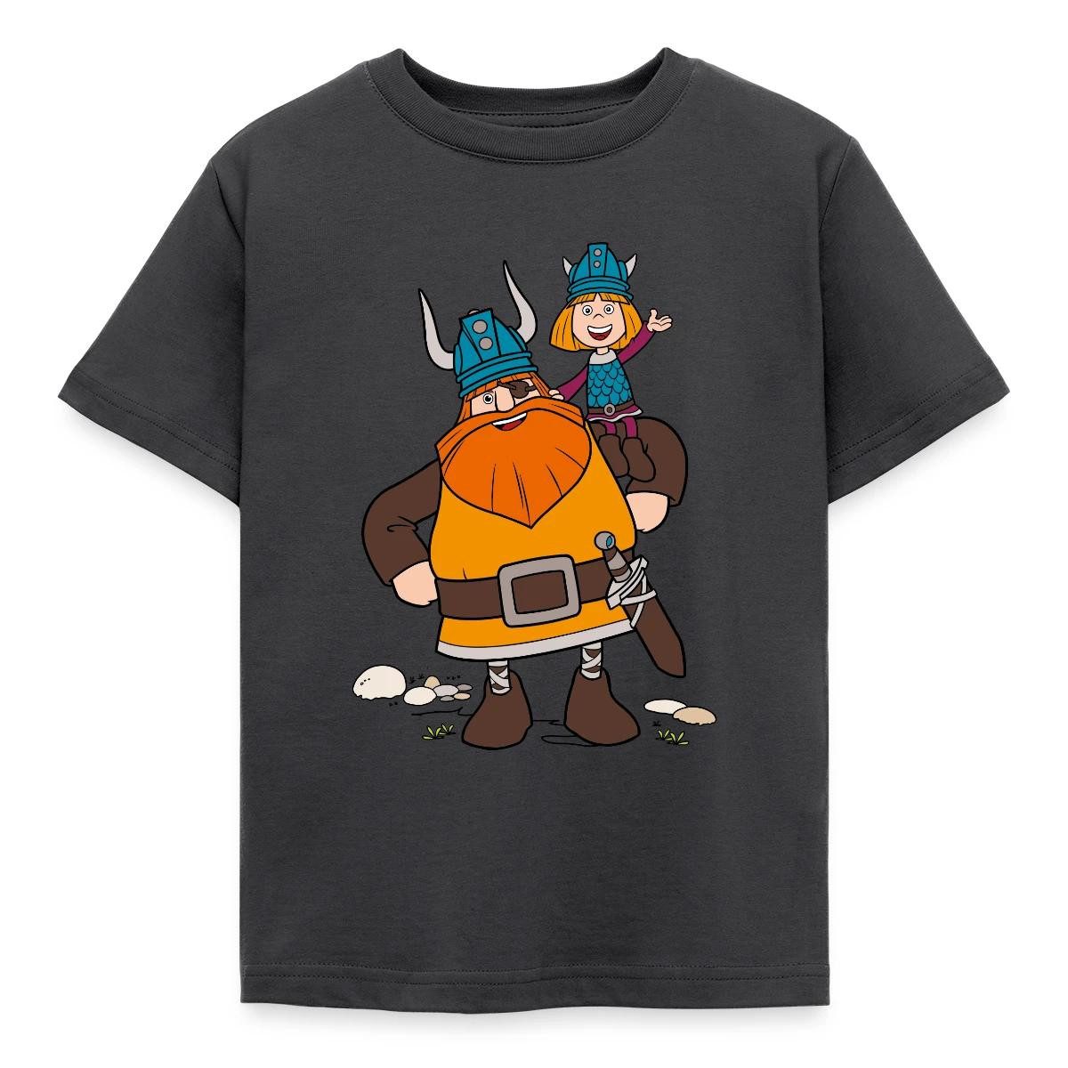 T-Shirt Wickie Und Die Starken Männer Halvar Trägt Wickie Kinder T-Shirt