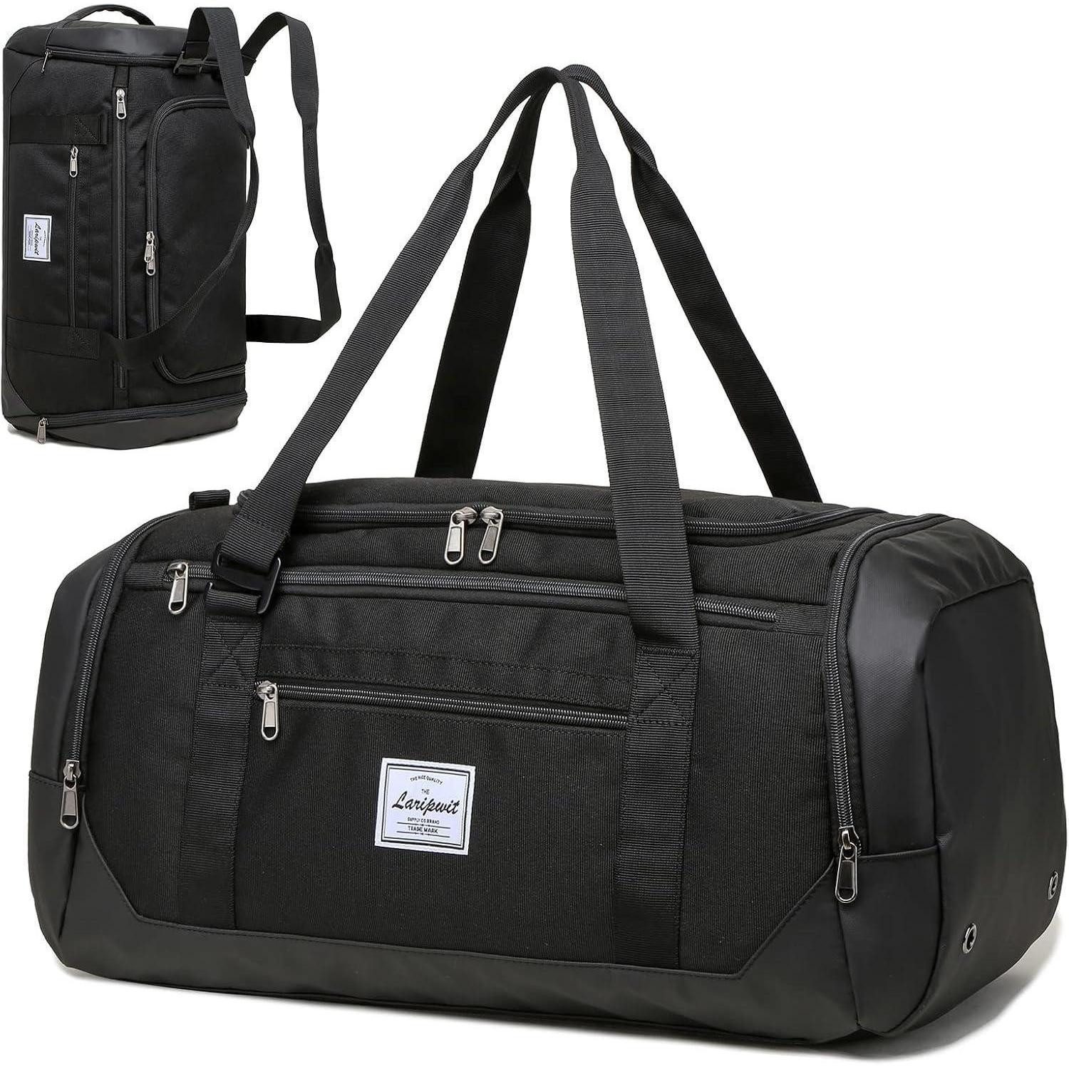 Reisetasche Reisetasche Herren 40L Sporttasche Schuhfach Nassfach Weekender