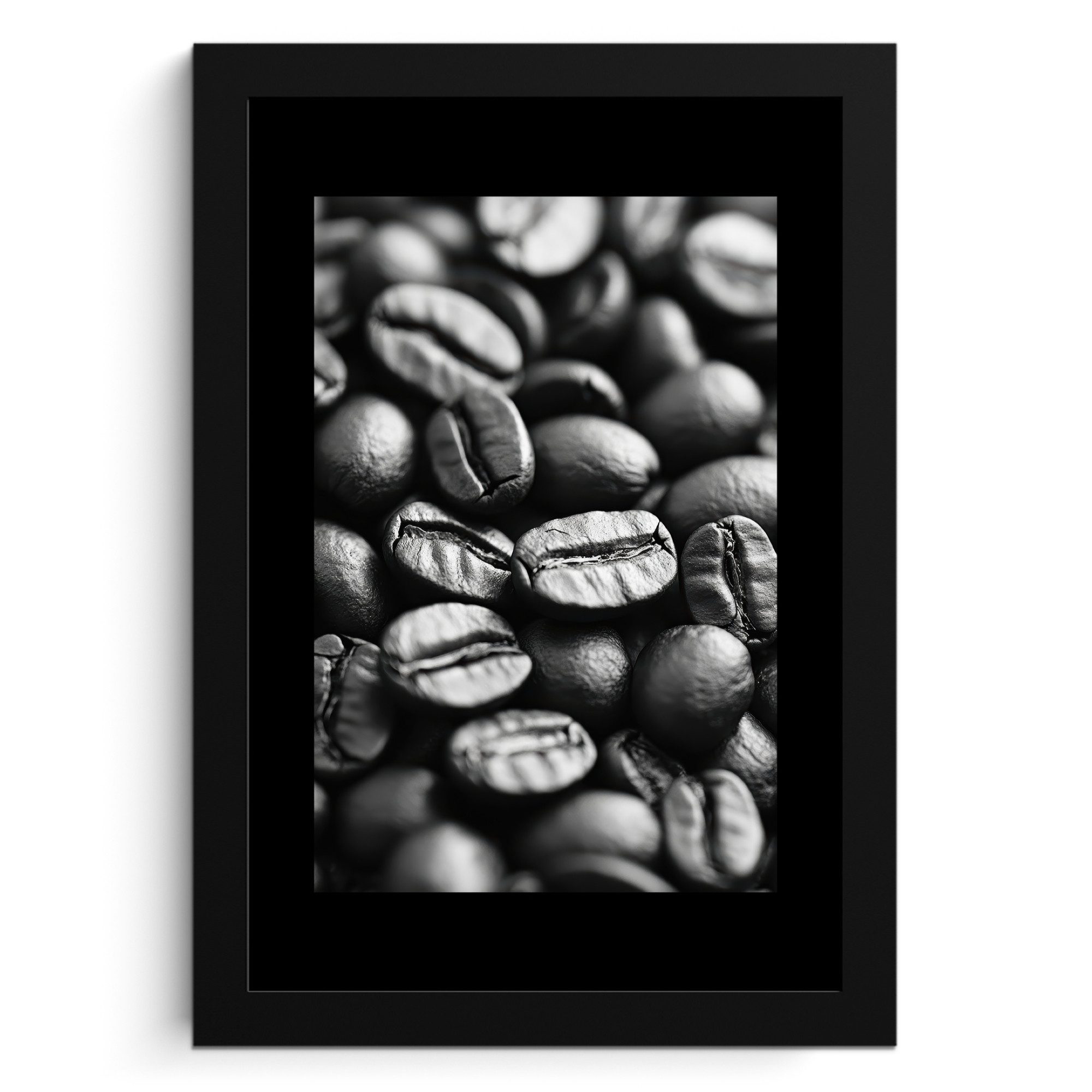 MuchoWow Poster Kaffeebohnen - Schwarz - günstig online kaufen