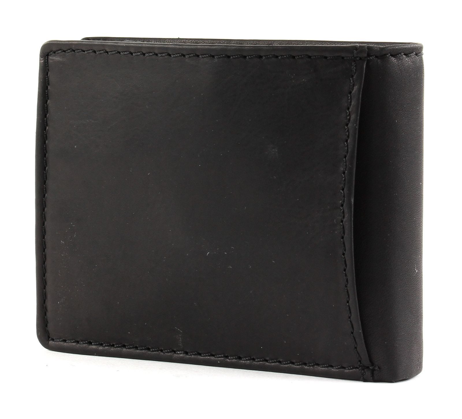 camel active Geldbörse Jeans Wallet, aus echtem Rindsleder mit RFID-Blocker Schutz