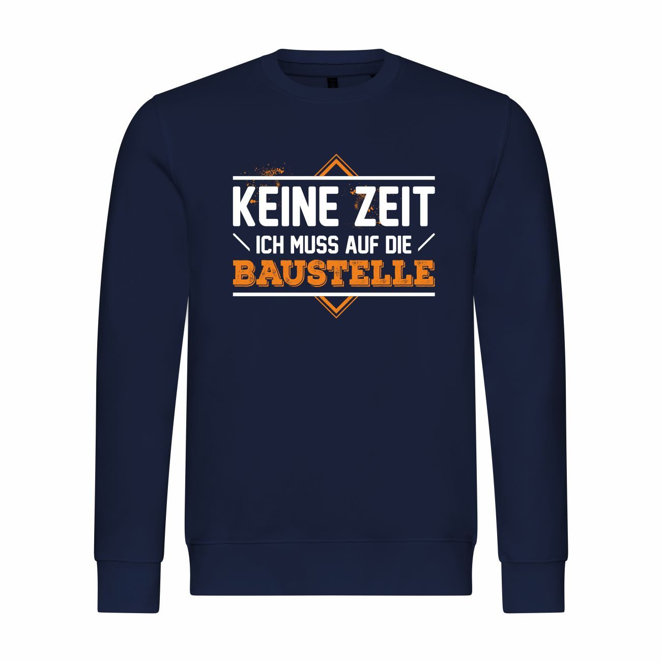 deinshirt Rundhalspullover Herren Pullover Keine Zeit günstig online kaufen