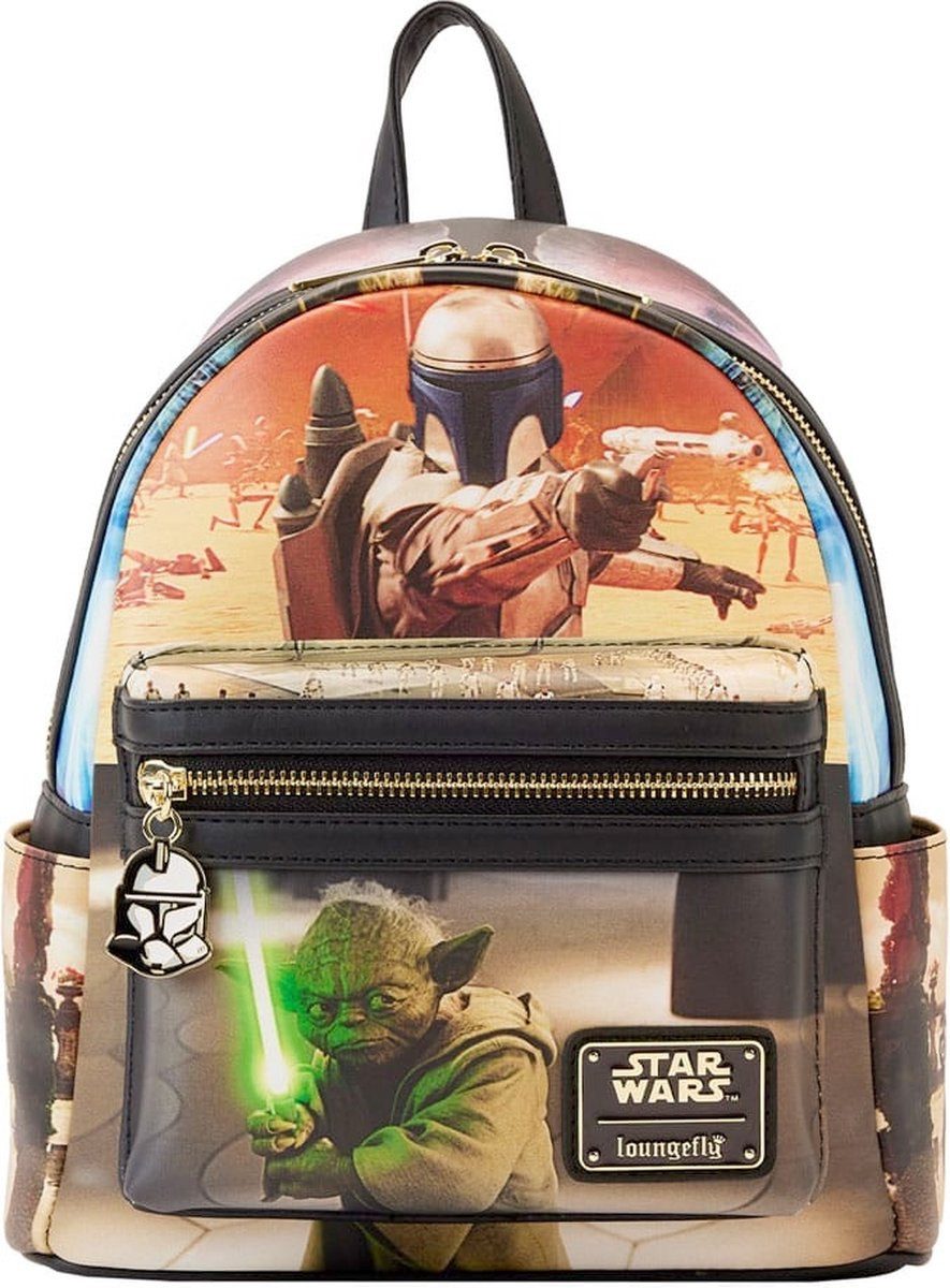 Loungefly Rucksack Attack of the Clones Szene