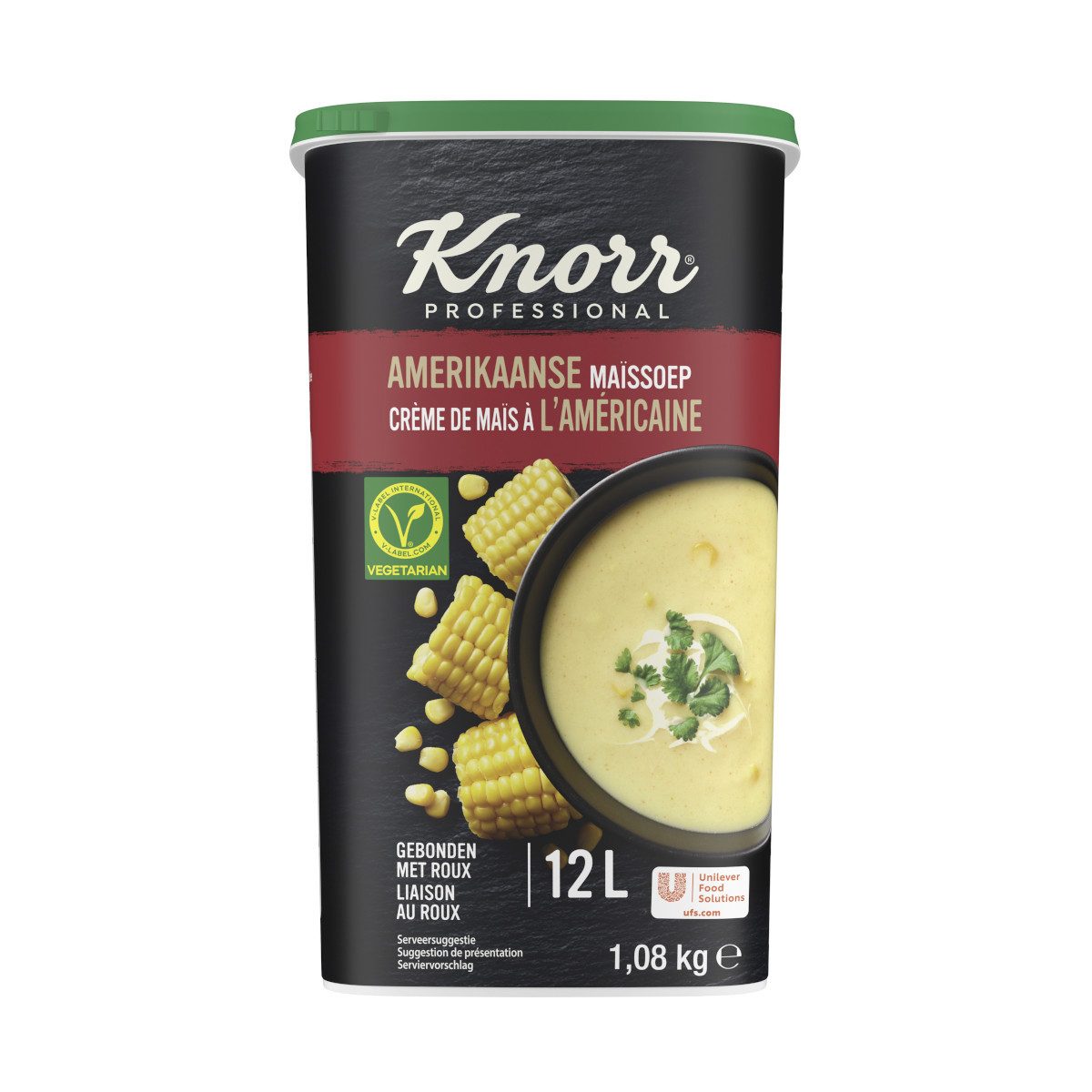 Knorr Fertiggericht, Knorr Professional Amerikanische Maissuppe ergibt 12 Liter 1080g