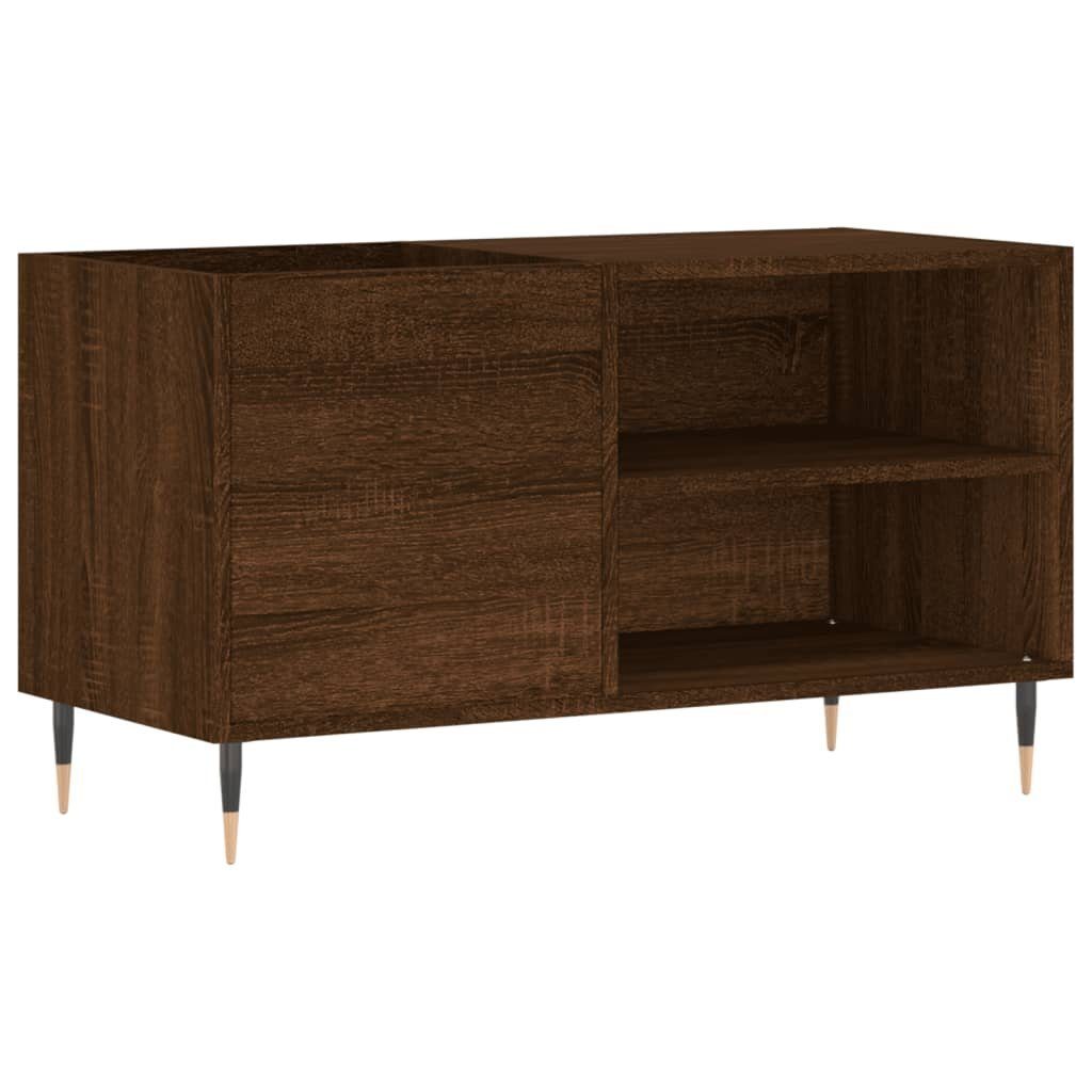 vidaXL Media-Regal Plattenschrank Braun Eichen-Optik 85x38x48 günstig online kaufen
