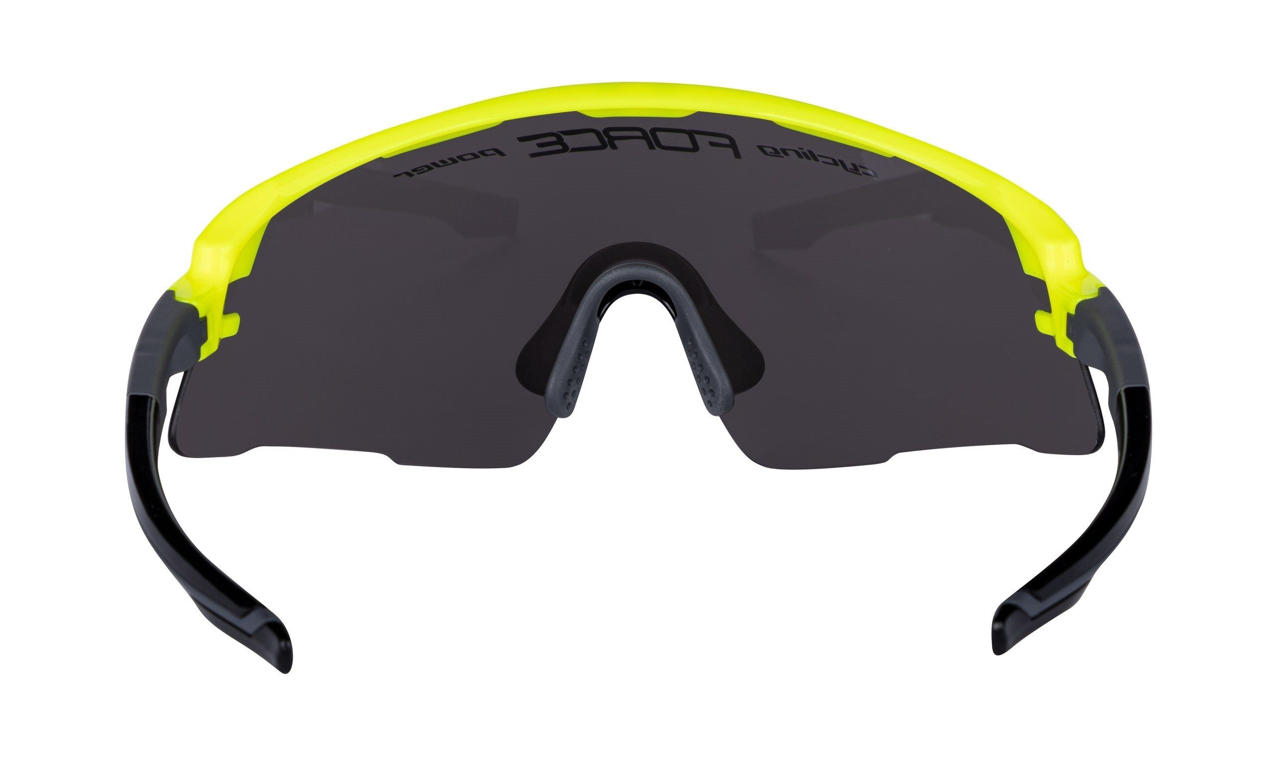 FORCE Sonnenbrille grau-gelb Fahrradbrille FORCE AMBIENT