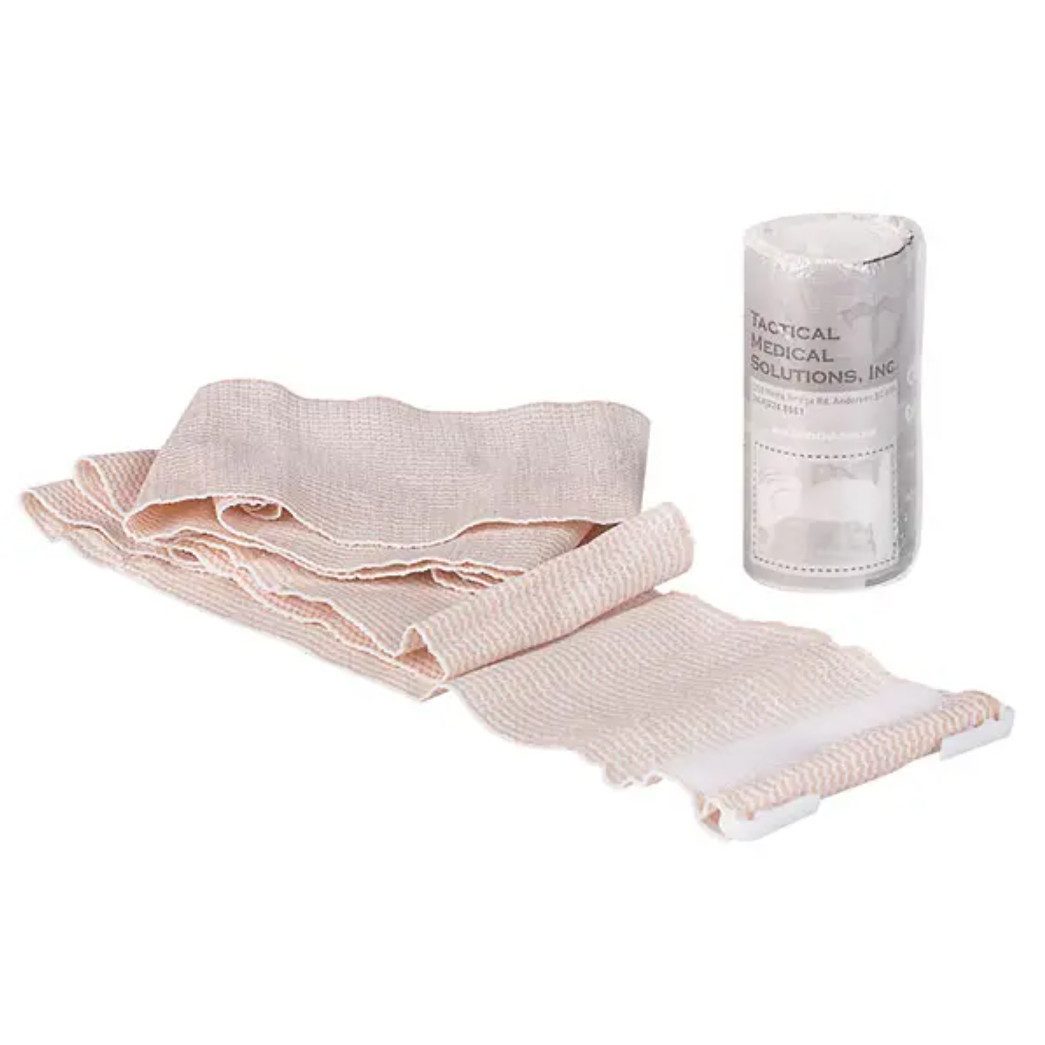 DocMed Erste-Hilfe-Set Control Wrap Bandage, (Notfallverband selbsthaftend, 1 St), Elastisches, selbsthaftendes Material, Atmungsaktiv und hautfreundlich