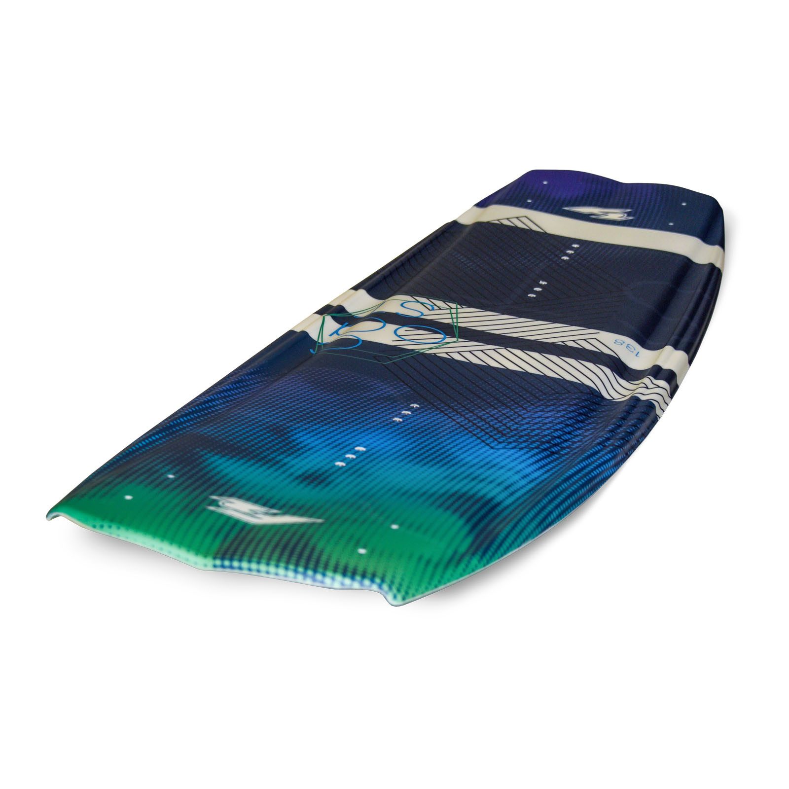 F2 Wakeboard F2 Set Wakeboard Coast Ocean 138cm mit Wakebindung Team Boot L/XL, Wakeboard