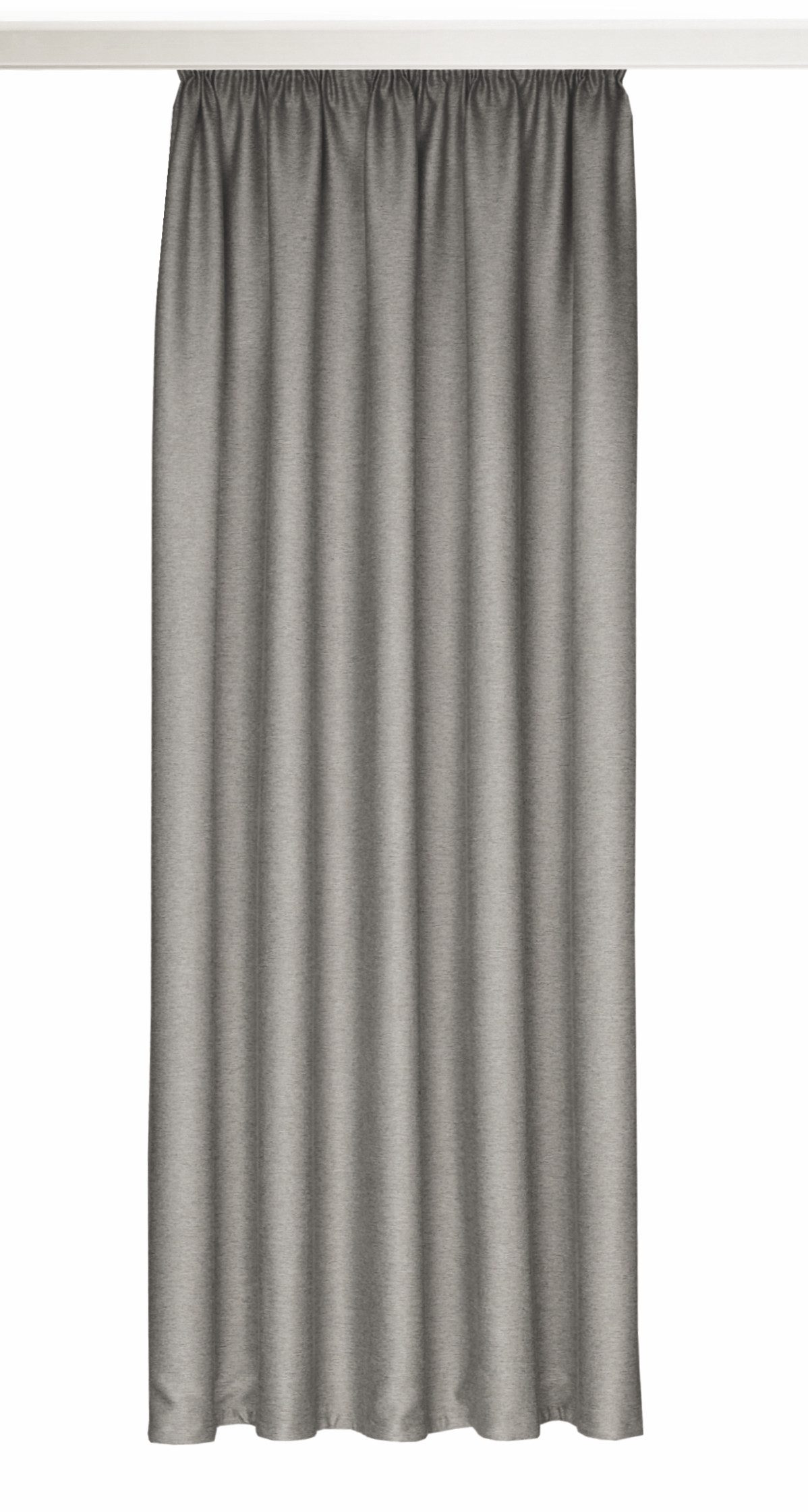 HOMING Vorhang Tia (1 St), Kräuselband, blickdicht, Fertigschal