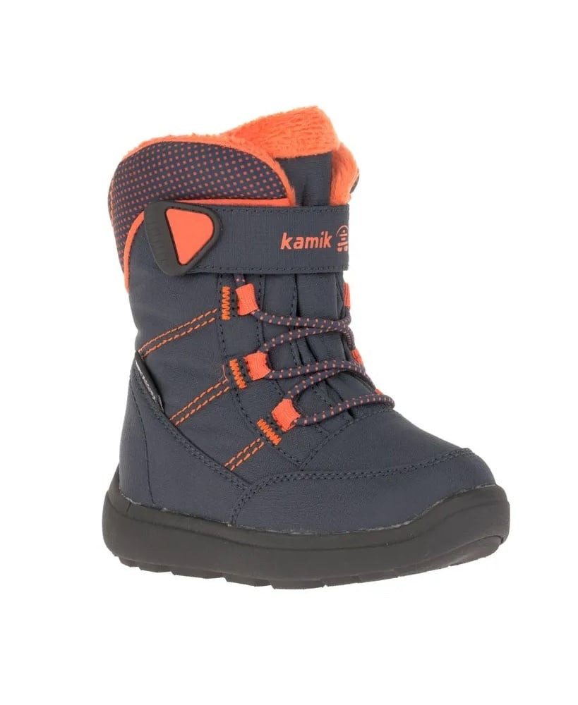 Kamik Winterschuhe Stance2 wasserdicht, atmungsaktiv marineblau/orange Wanderschuh