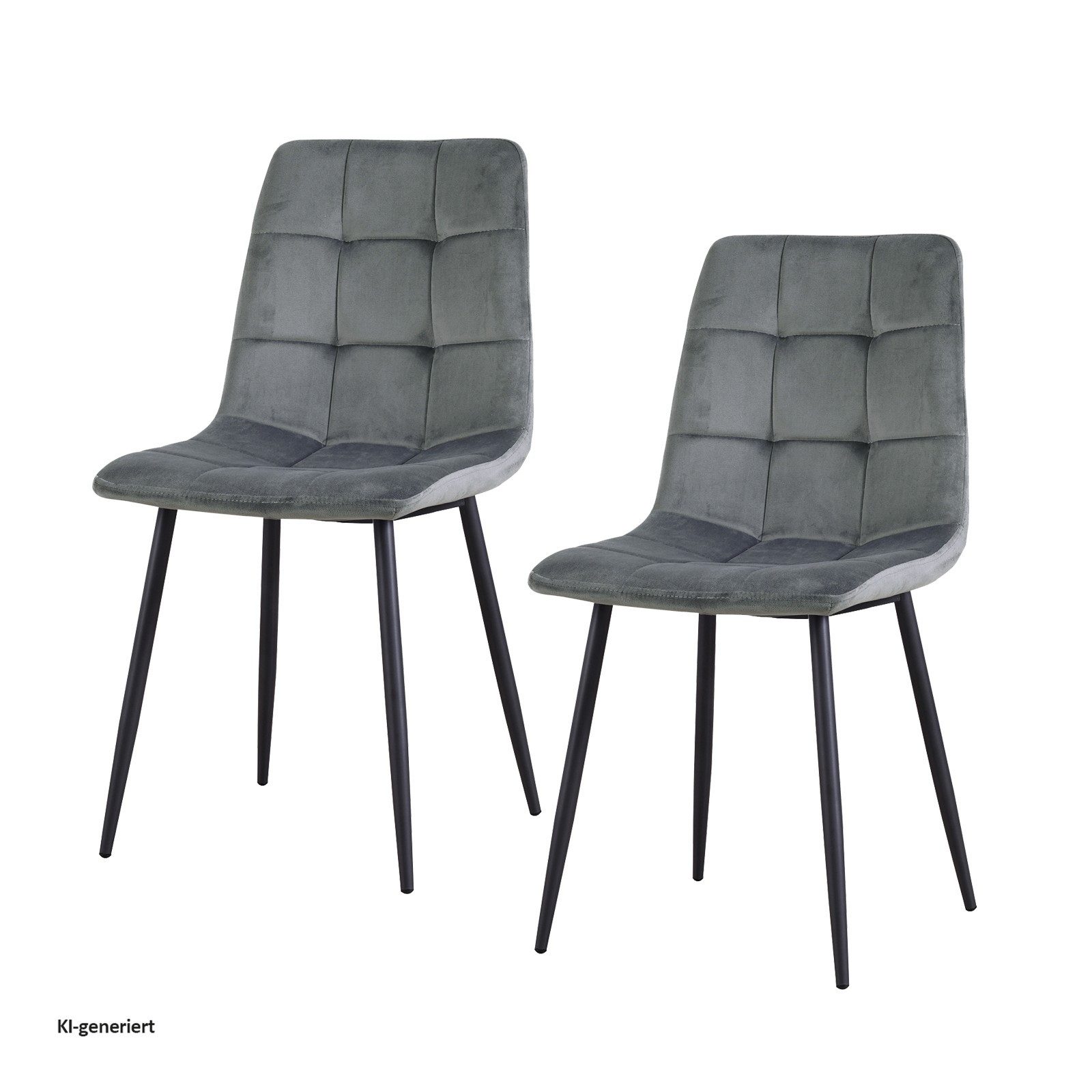 HTI-Living Esszimmerstuhl Stuhl Mesa Velvet 2er-Set (Set, 2 St), Esszimmerstuhl Samt