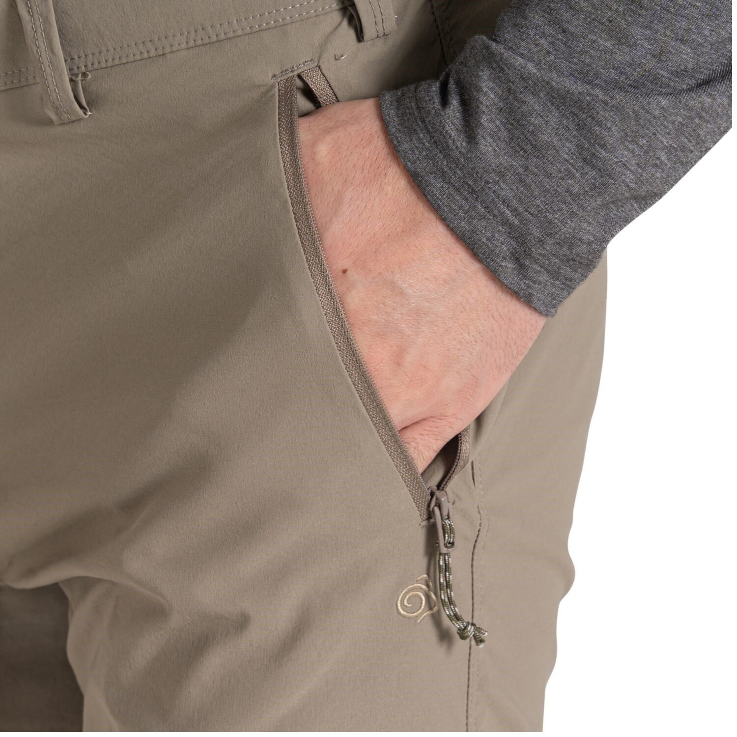 Craghoppers Outdoorhose NosiLife Zip-off Outdoorhose Insektenabweisend (0-tlg)