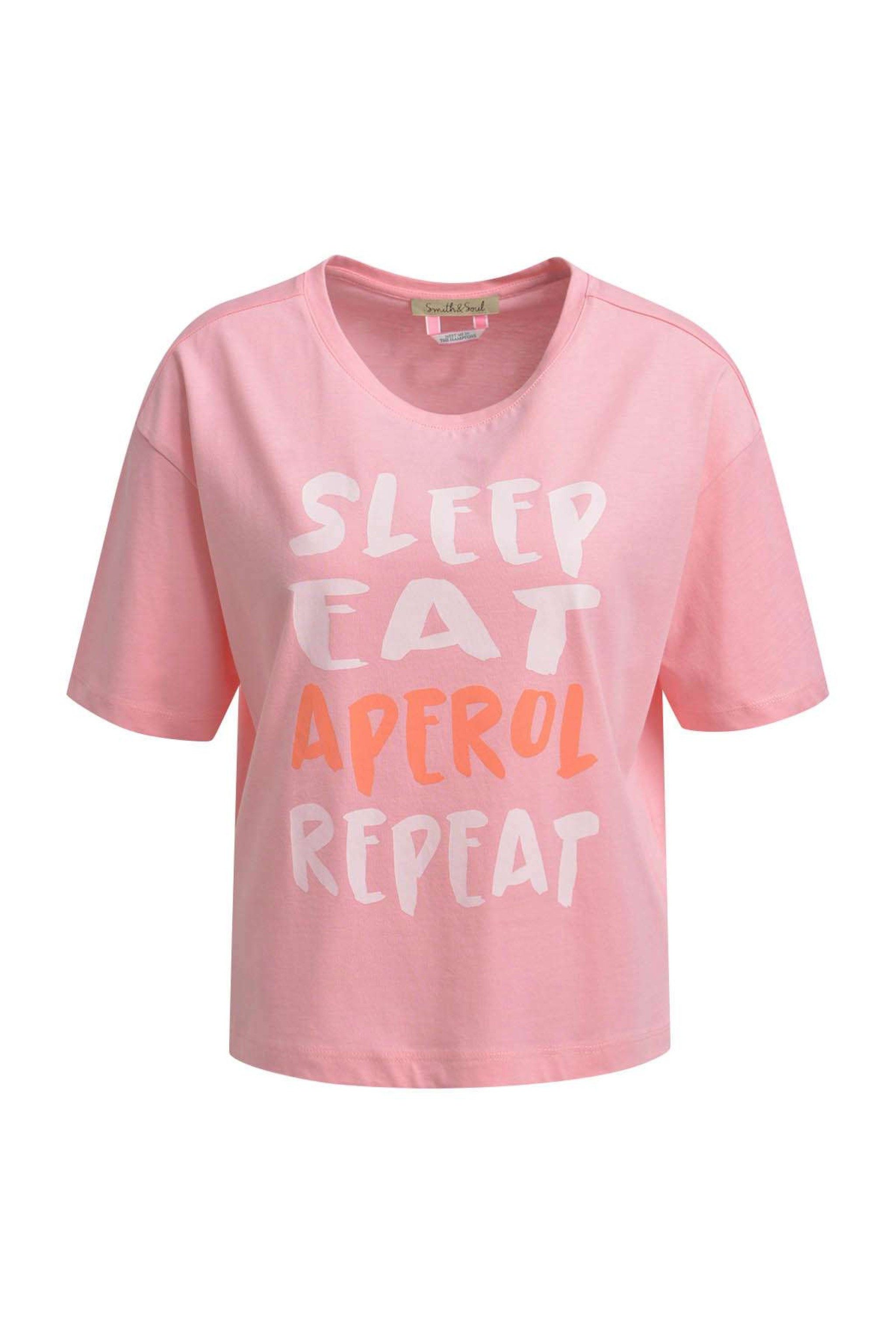 Smith & Soul Kurzarmshirt BOXY T-SHIRT PRINT