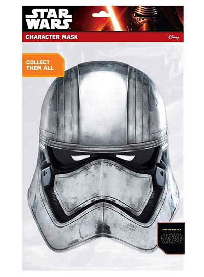 Rubie´s Verkleidungsmaske Star Wars 7 Captain Phasma Pappmaske, Einfache Maske im realistischen Look