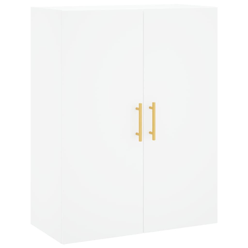 vidaXL Hängeschrank Wandschrank Weiß 69,5x34x90 cm (1-St) günstig online kaufen