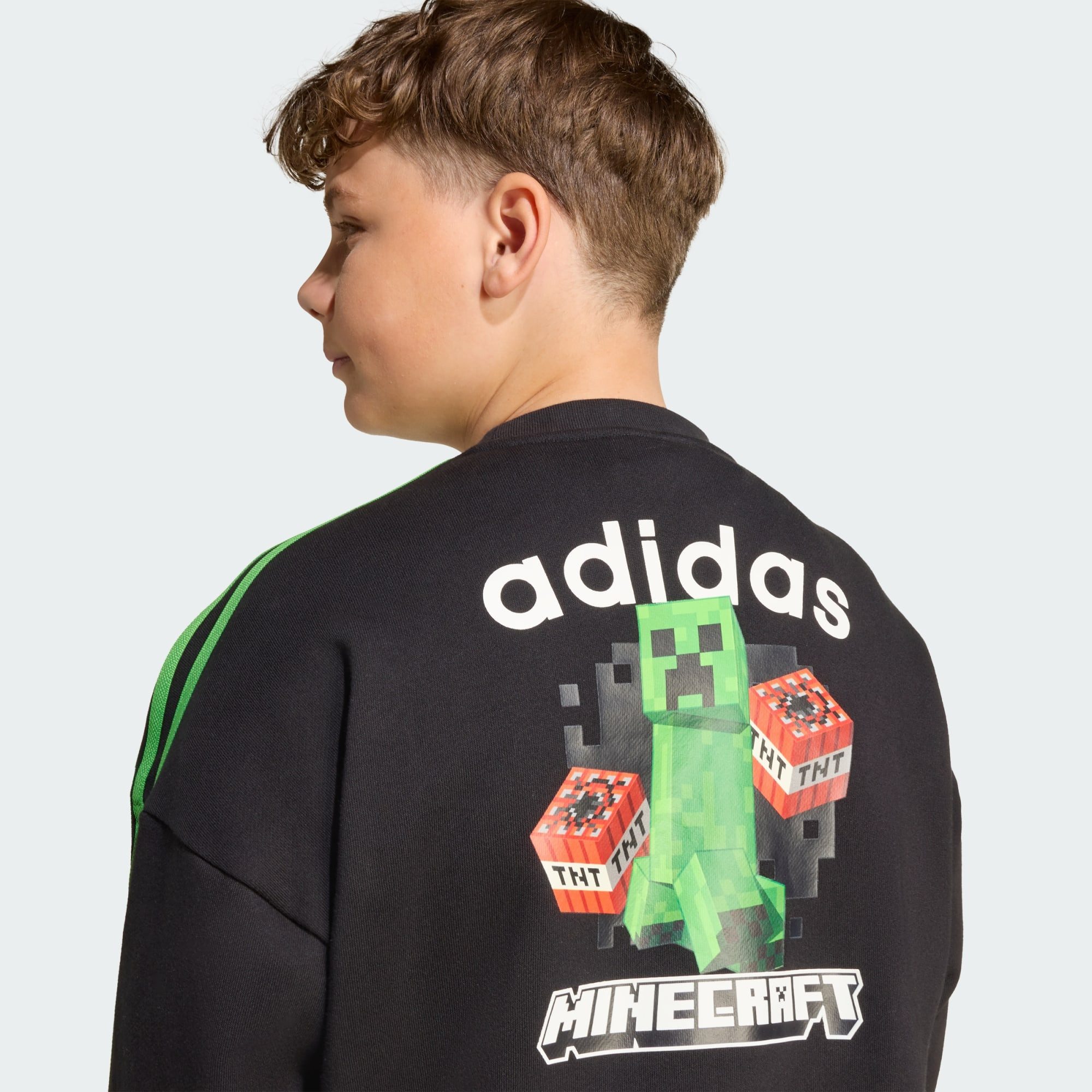 adidas Originals Rundhalspullover ADIDAS MINECRAFT KIDS SWEATSHIRT (1-tlg)