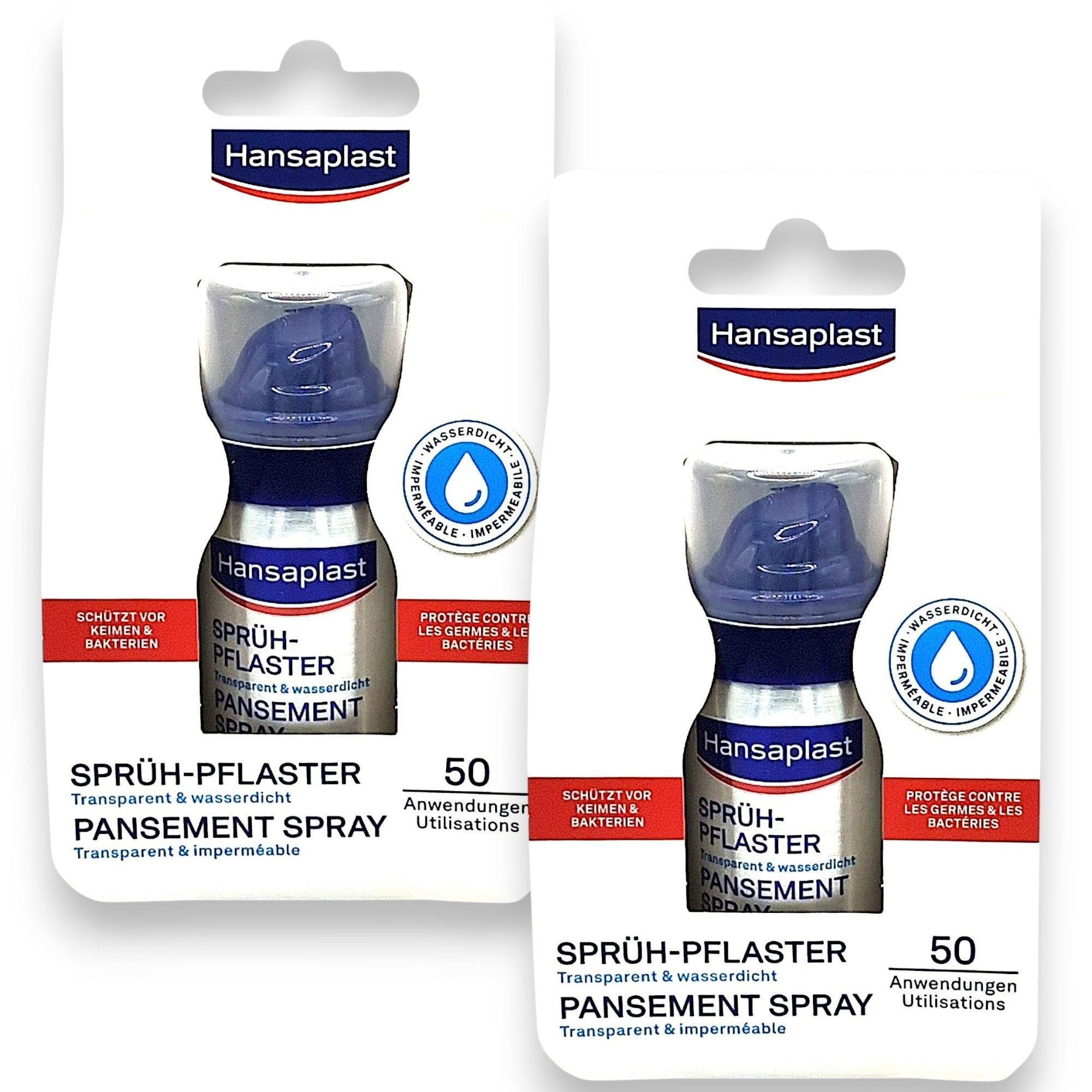 Hansaplast Wundpflaster 2x Hansaplast Sprühpflaster 2x 32,5ml