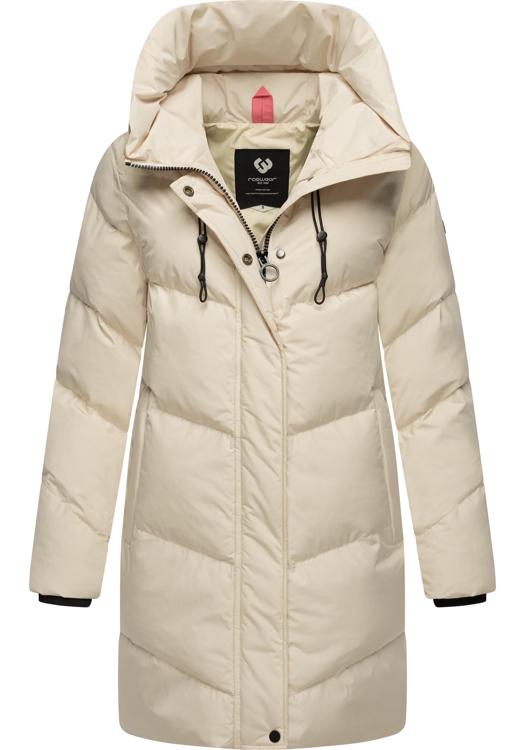 Ragwear Kurzmantel Avelin Wasserdichter gesteppter Damen Wintermantel günstig online kaufen