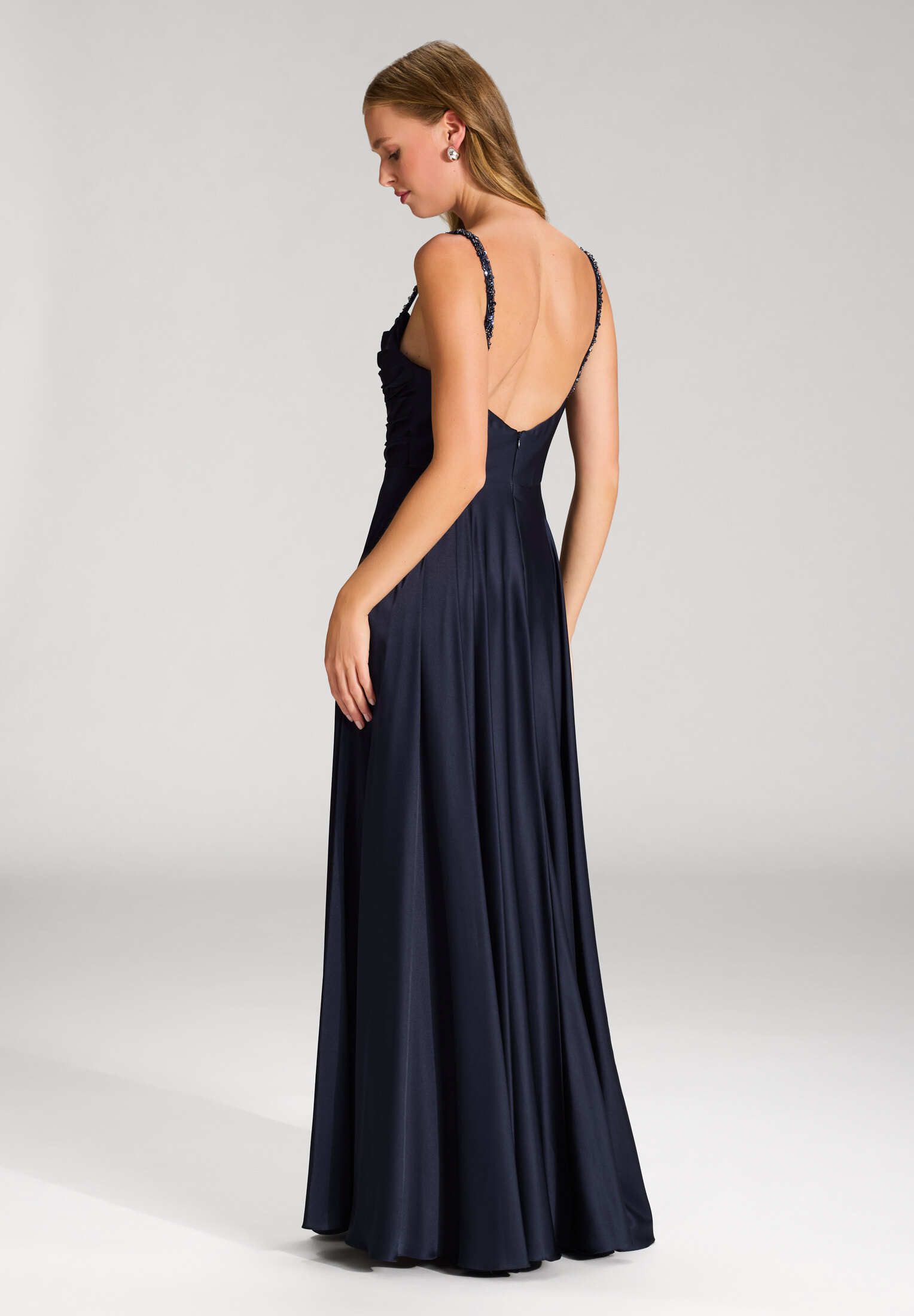 Hey Kyla Abendkleid Taillierter Schnitt mit fließendem Rockteil günstig online kaufen