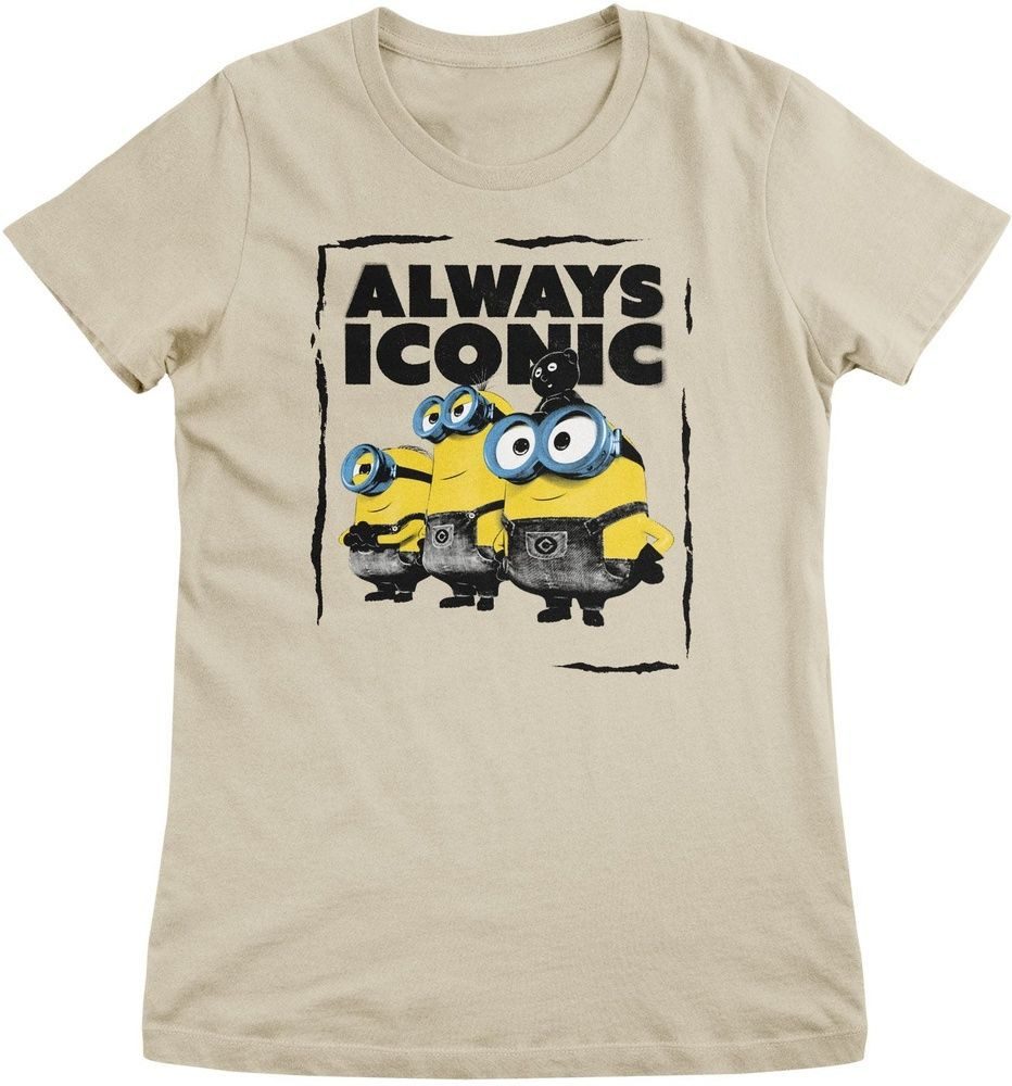 Minions T-Shirt Minions - Always Iconic Girly Tee