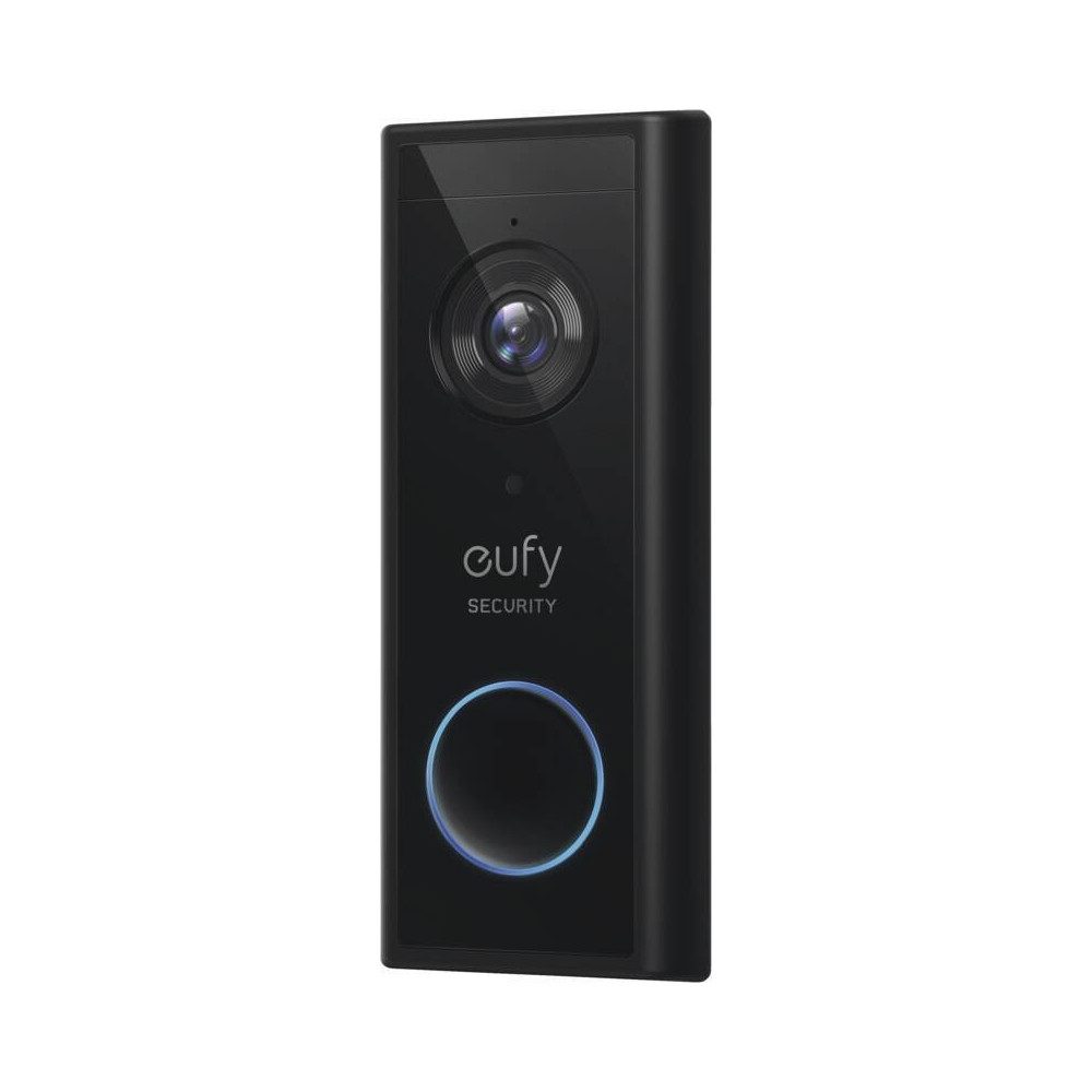 Anker eufy Smart Home Türklingel Eufy Video Doorbell 2K Überwachungskamera (Türgong/-klingel, Kabellose Installation, WLAN)