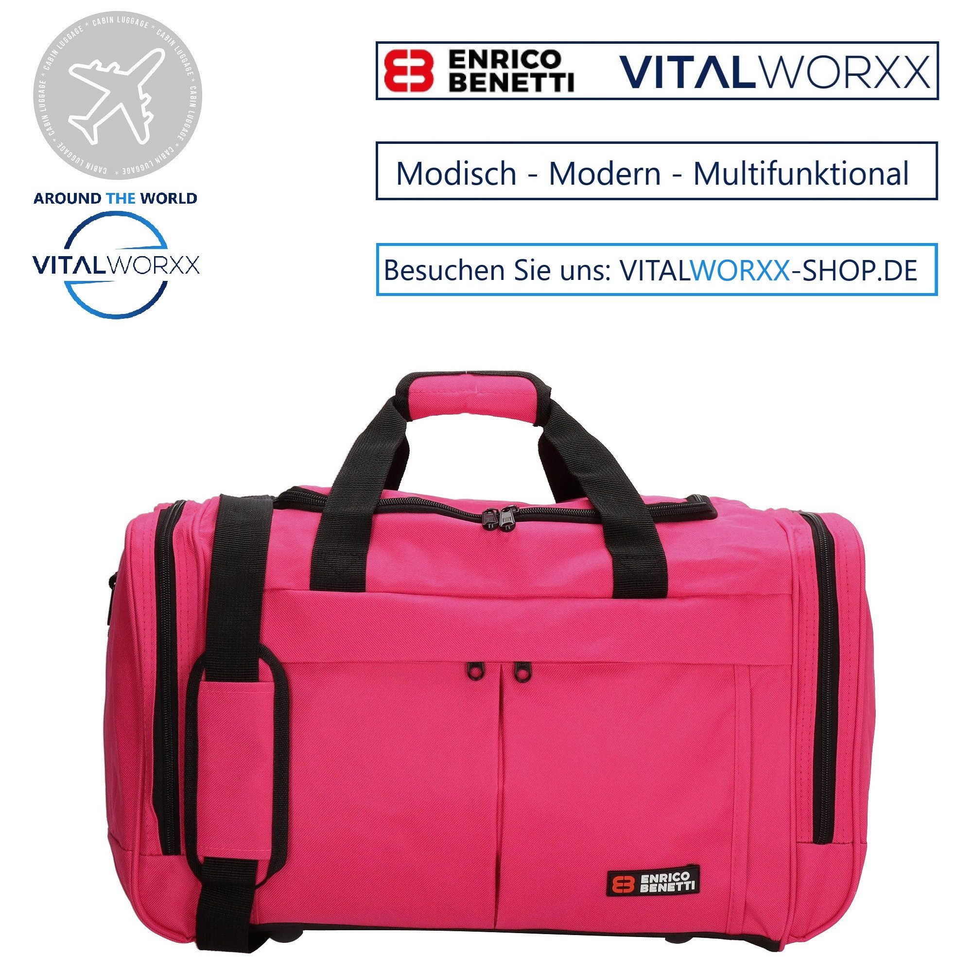 VITALWORXX Reisetasche Sporttasche Fitnesstasche Reisetasche Breite günstig online kaufen