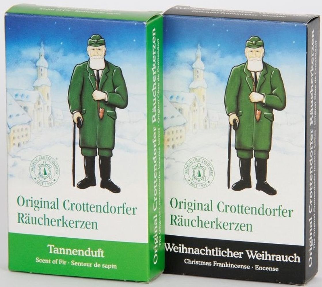 Crottendorfer Räuchermännchen 2 Päckchen Tanne Räucherkerzen- Weihrauch