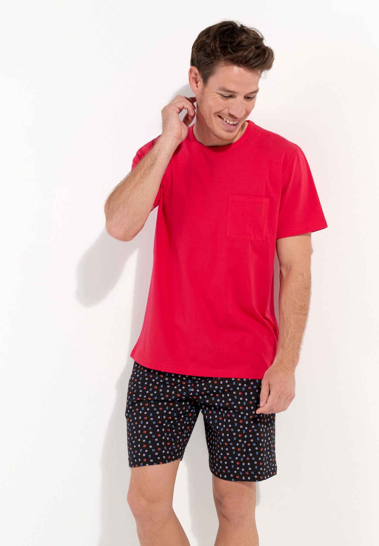 Hom Pyjama HOM Charli Short Pyjama (Pyjama-Set)