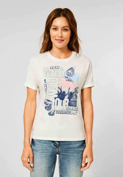 INT L Damen Bekleidung Shirts & Tops T-Shirts CECIL Damen T-Shirt Gr 