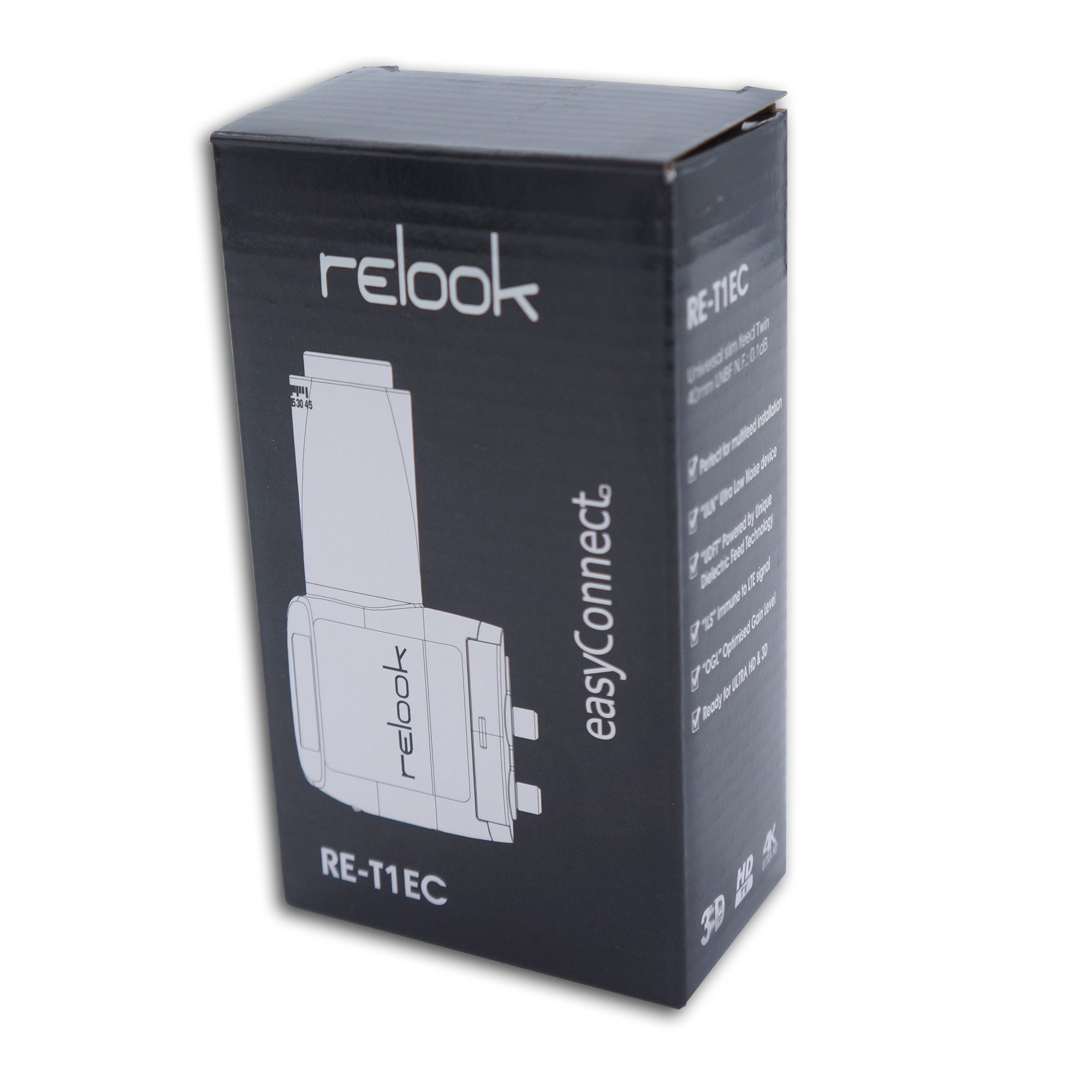 Relook Relook RE-T1EC Slim Twin LNB Universal-Twin-LNB