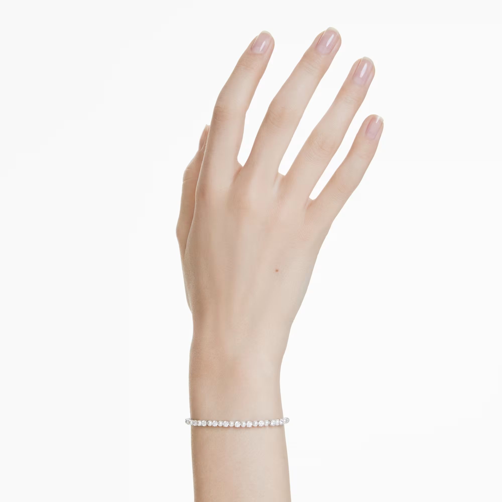 Swarovski Armband Schmuck Geschenk Matrix Armkette, mit Swarovski® Kristall - mit Swarovski® Perle – Bild 5 von 5