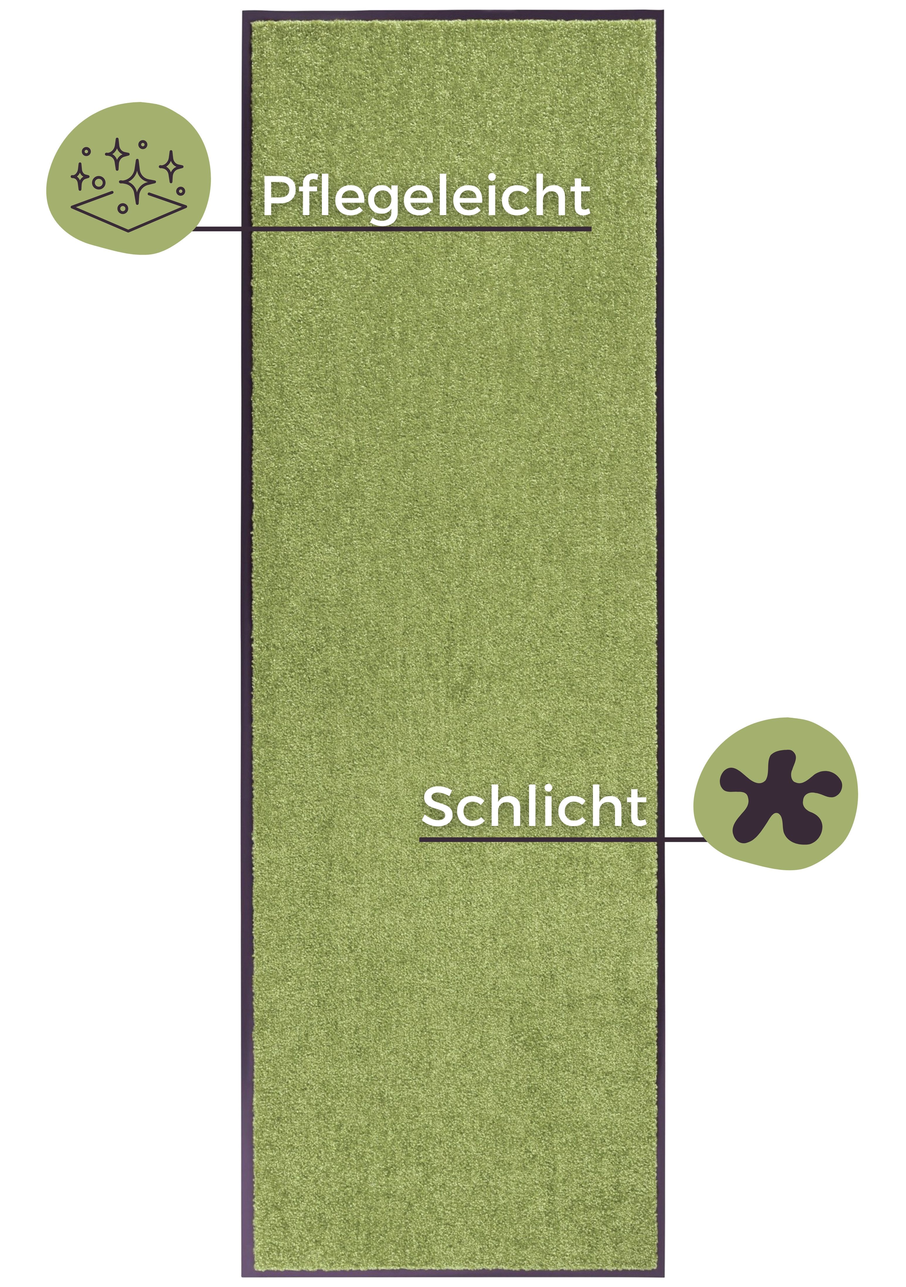 HANSE Home Fußmatte Wash & Clean, rechteckig, Höhe: 7 mm, Schmutzfangmatte, Türmatte, In- und Outdoor, Teppich, Läufer, waschbar – Bild 5 von 5