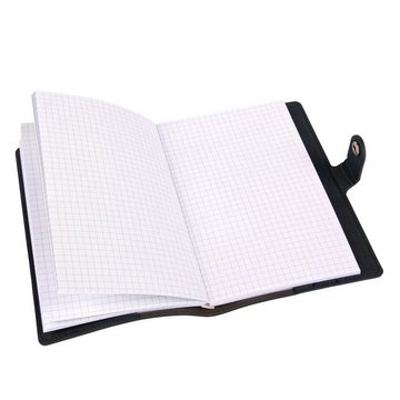 Idena Notizbuch Idena 12245 - Notizbucheinlage, kariert, 160 Seiten, 100 g/m², mit