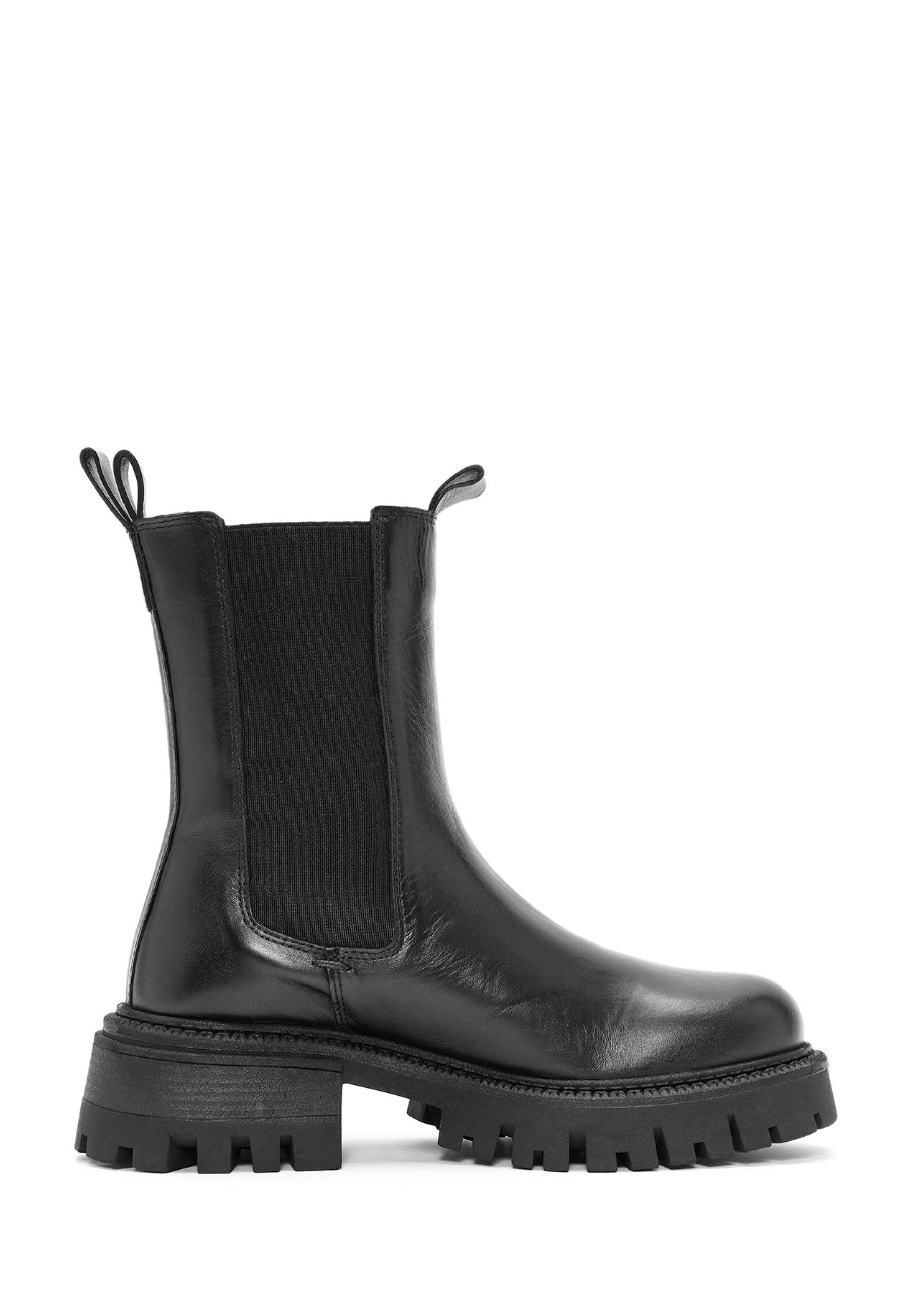 Derimod Chelsea-Stiefel aus Leder Chelseaboots Lederfutter, EVA Sohle, Absatz 3,5 cm