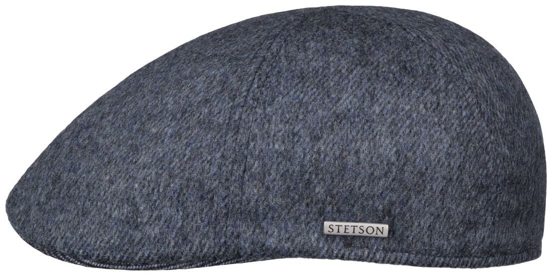 Stetson Schiebermütze Texas Wool mehrteilige Schiebermütze mit dezentem Metalllogo