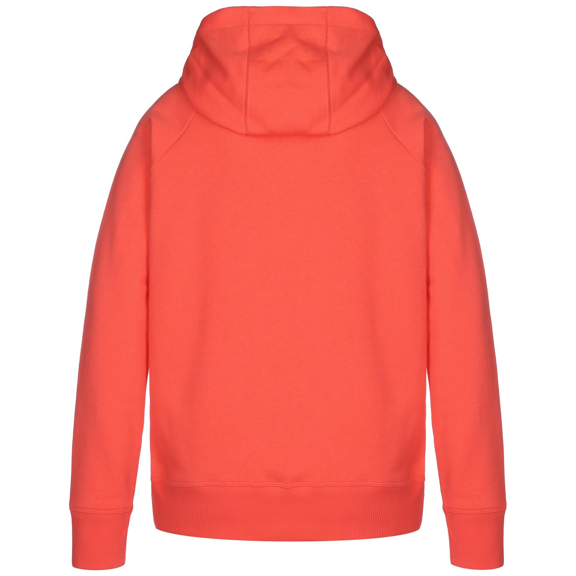 Orange Kapuzenpullover Damen Rival Under Hoodie Armour® Fleece