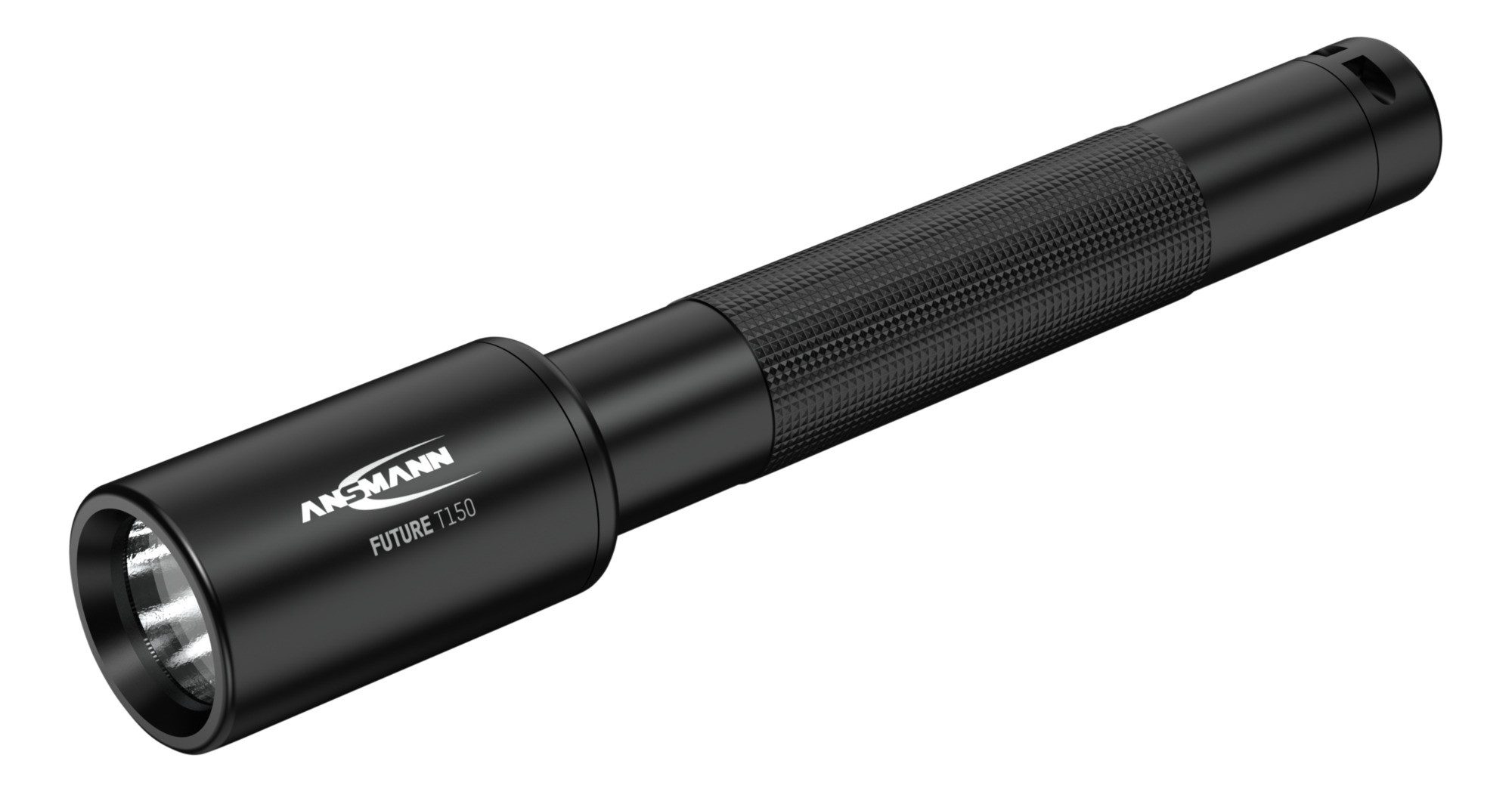 ANSMANN AG LED Taschenlampe LED Taschenlampe in schwarz T150, 150 Lumen & Spritzwassergeschützt