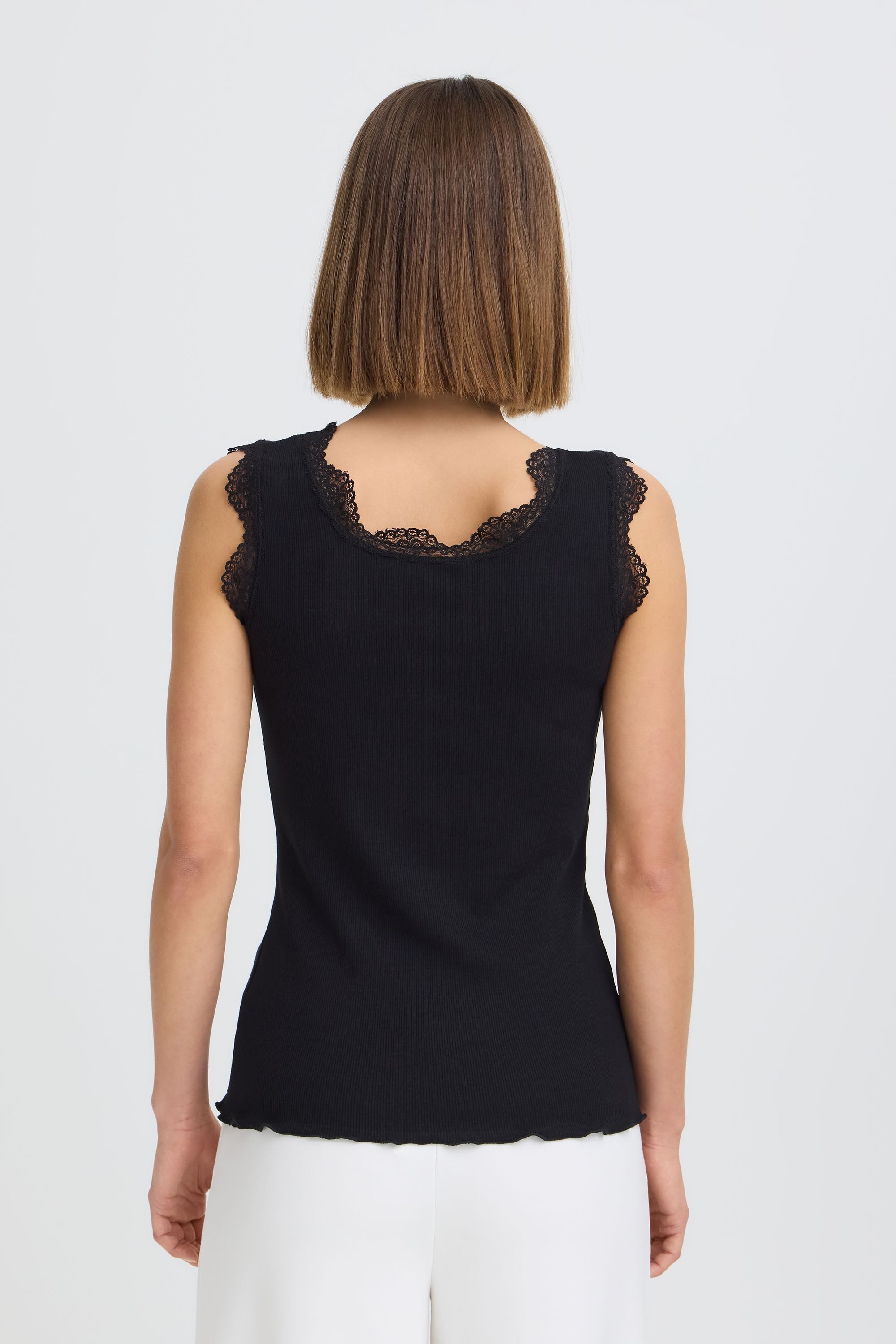 OXMO Shirttop OXNSuna Rib-Top mit Spitze – Bild 4 von 5