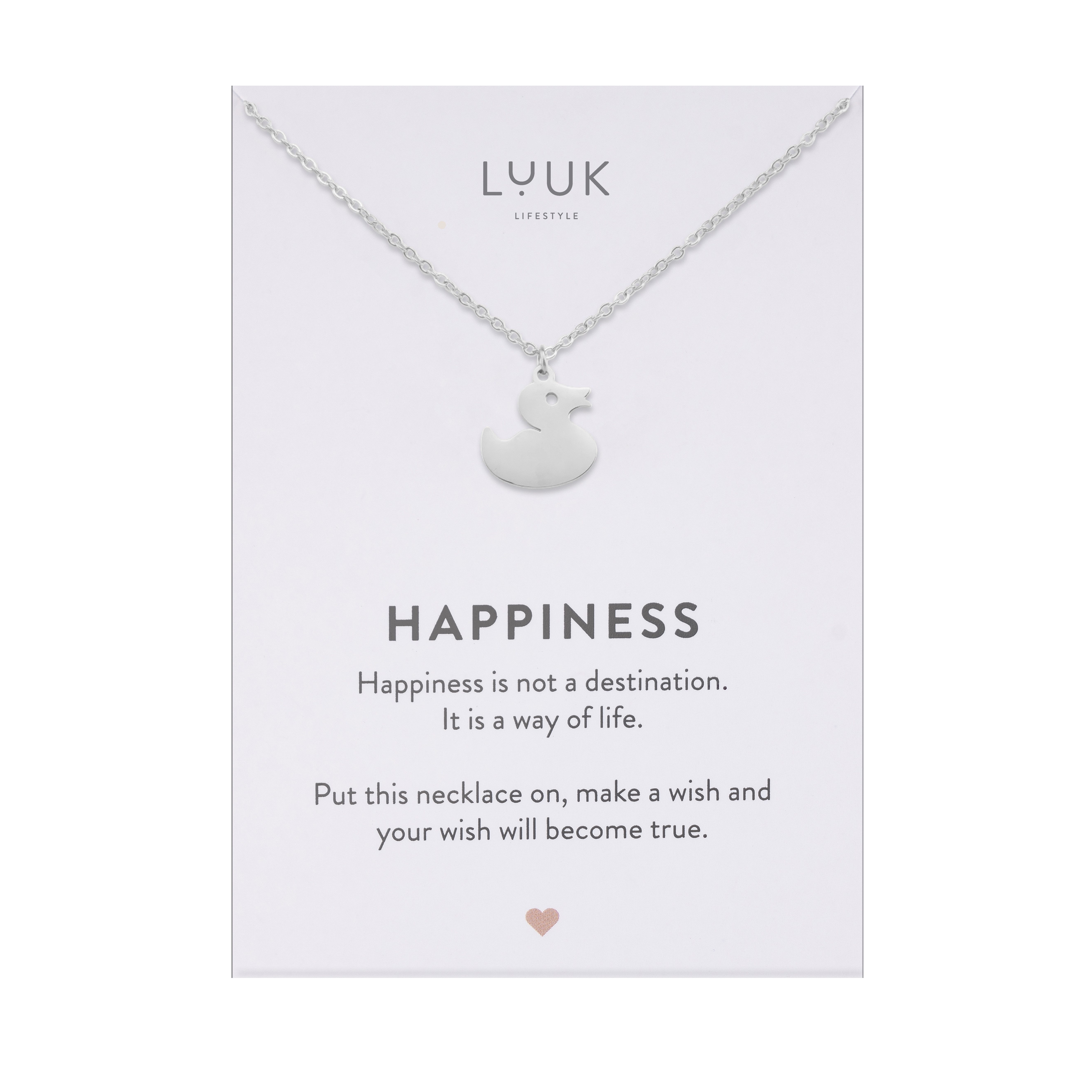 LUUK LIFESTYLE Kette mit Anhänger Quietscheenten, günstig online kaufen