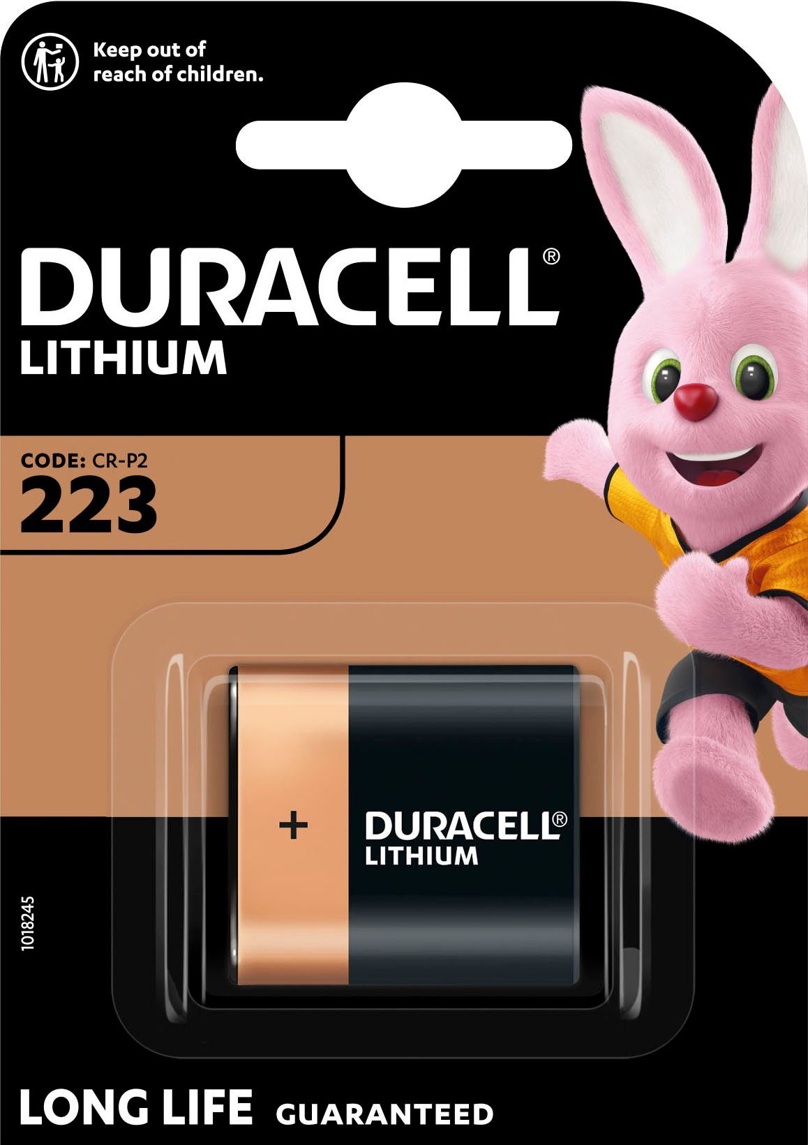 (1 DL233 St) Photo Stck Batterie, 1 Duracell