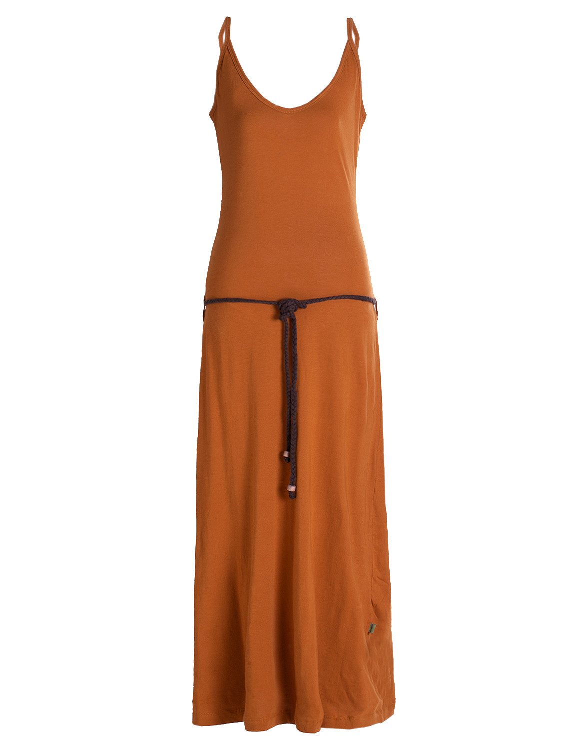 Vishes Sommerkleid Langes Einfaches Damen Träger Sommer-Kleid,Ökologisch nachhaltig Ethno, Goa, Hippie Style