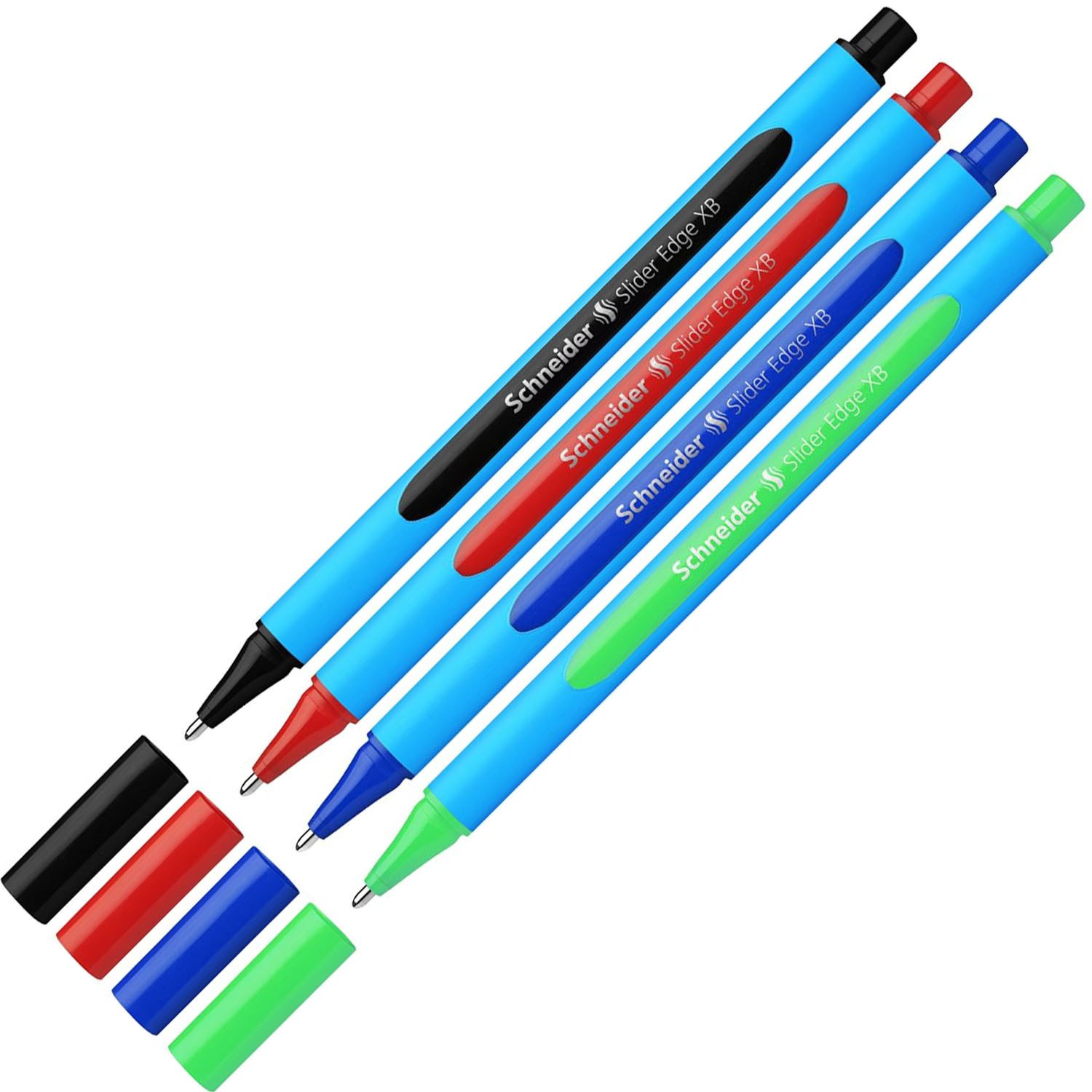 SCHNEIDER NOVUS Ручки SCHNEIDER Ручки Slider Edge XB 4er Карандашиbox, farbig sortiert
