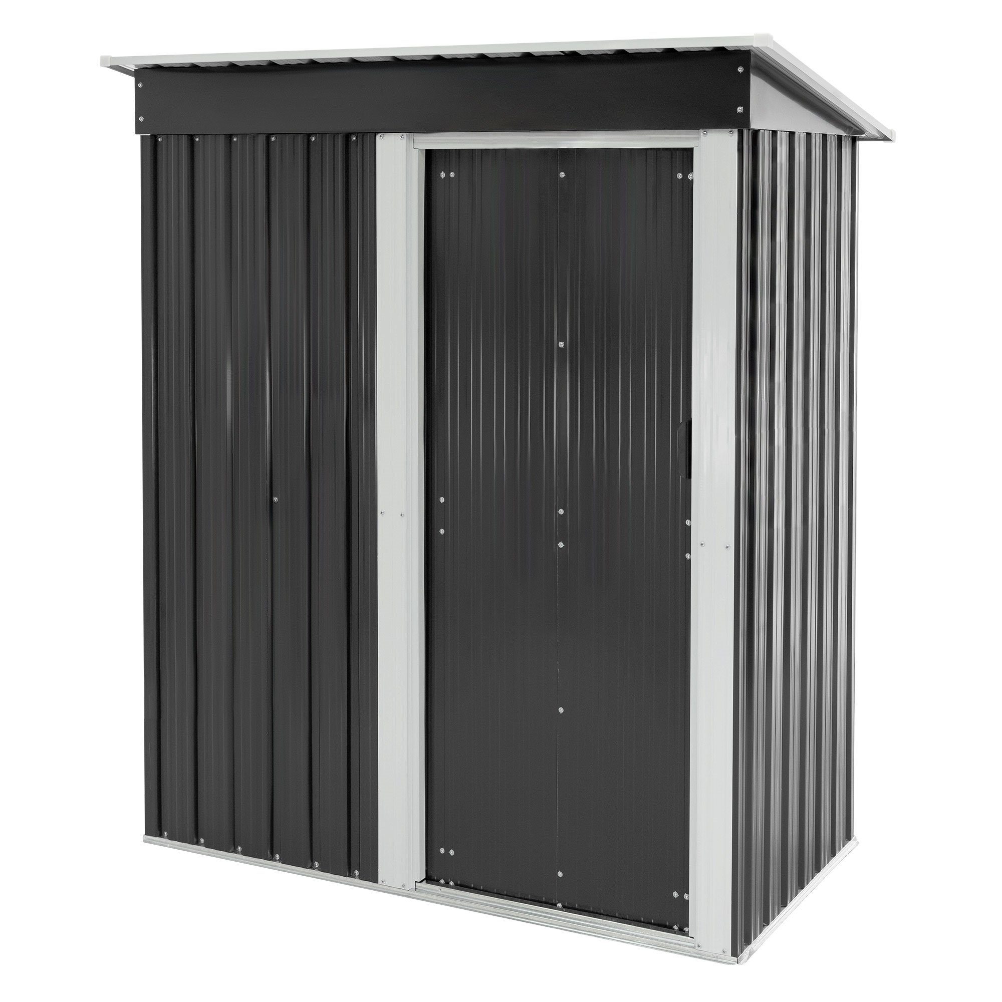 ML-DESIGN Gartenhaus Metall Gartenhaus mit Pultdach, günstig online kaufen