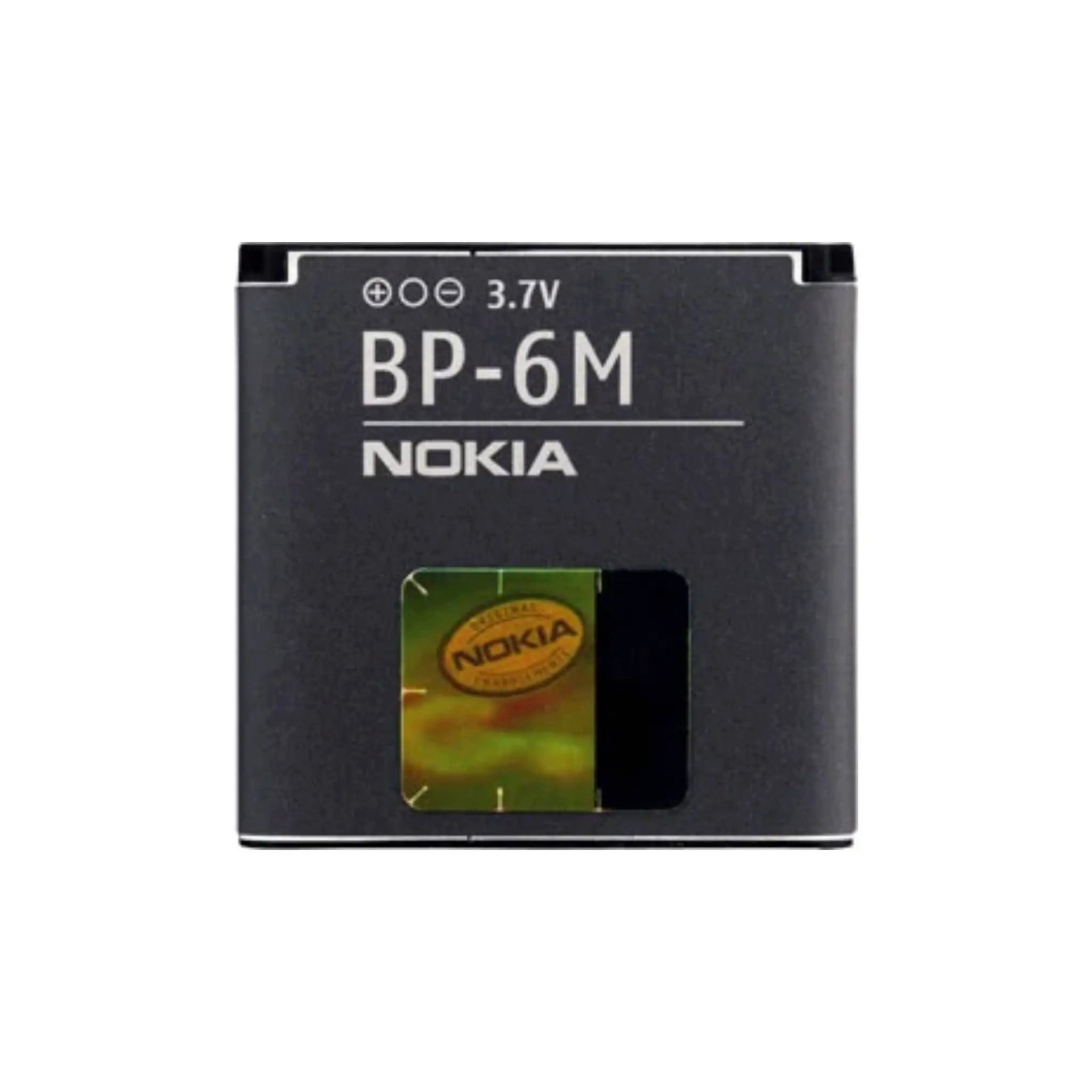 Nokia Akku BP-6M Li-Ion-Polymer 3.7 Volt 1100 mAh Handy-Akku 1100 mAh