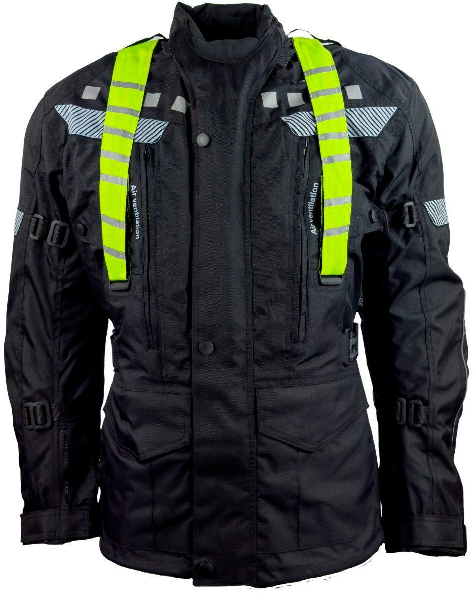 roleff Motorradjacke RO 773 S Mit Sicherheitsstreifen